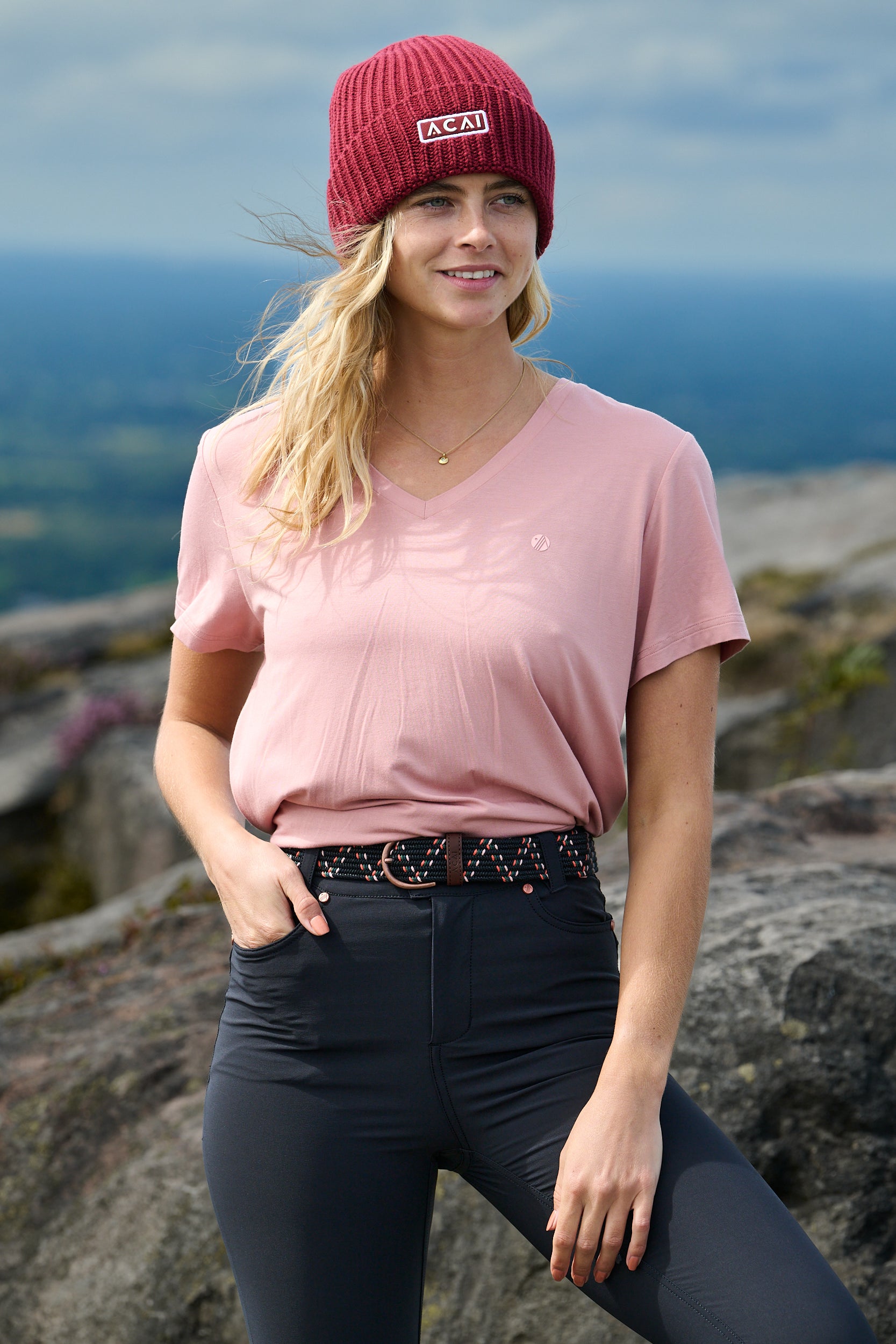 Relax Tee - Dusky Pink