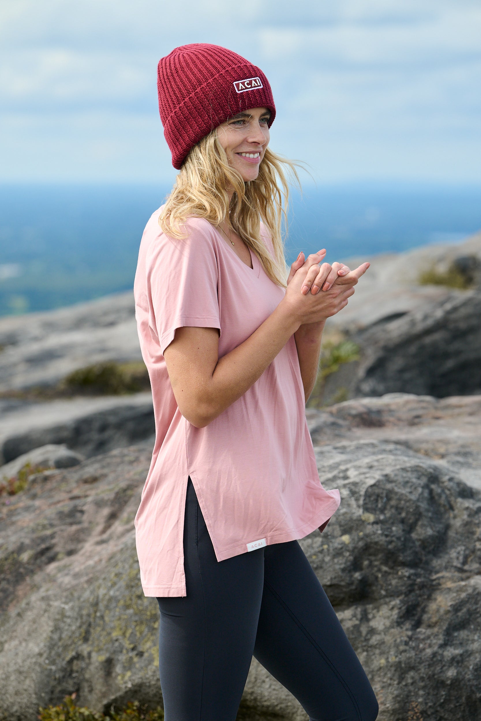 Relax Tee - Dusky Pink