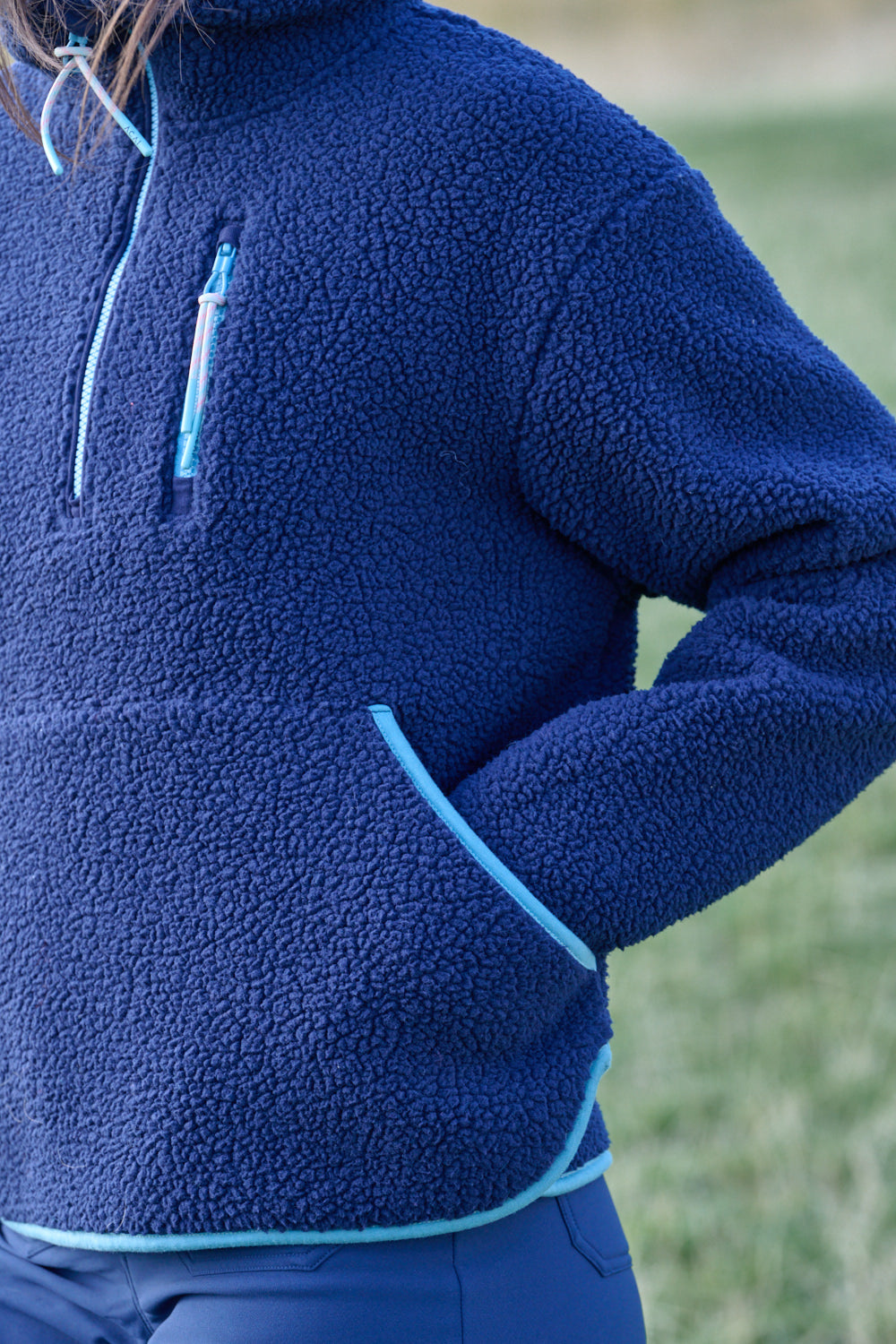Toast Fleece - Deep Navy
