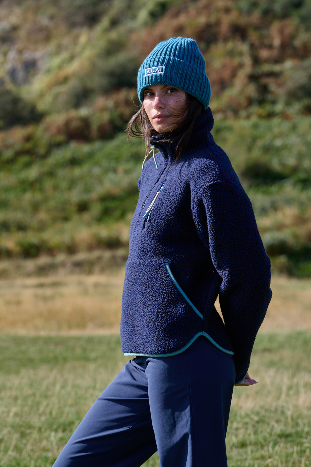 Toast Fleece - Deep Navy