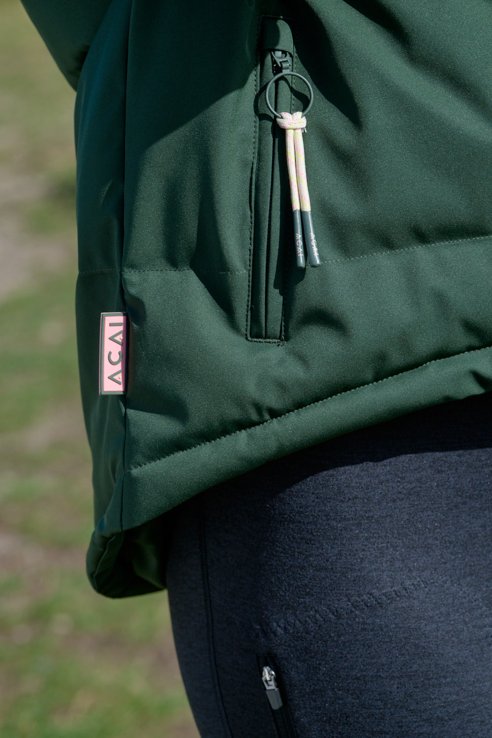 Cocoon Coat - Woodland Green