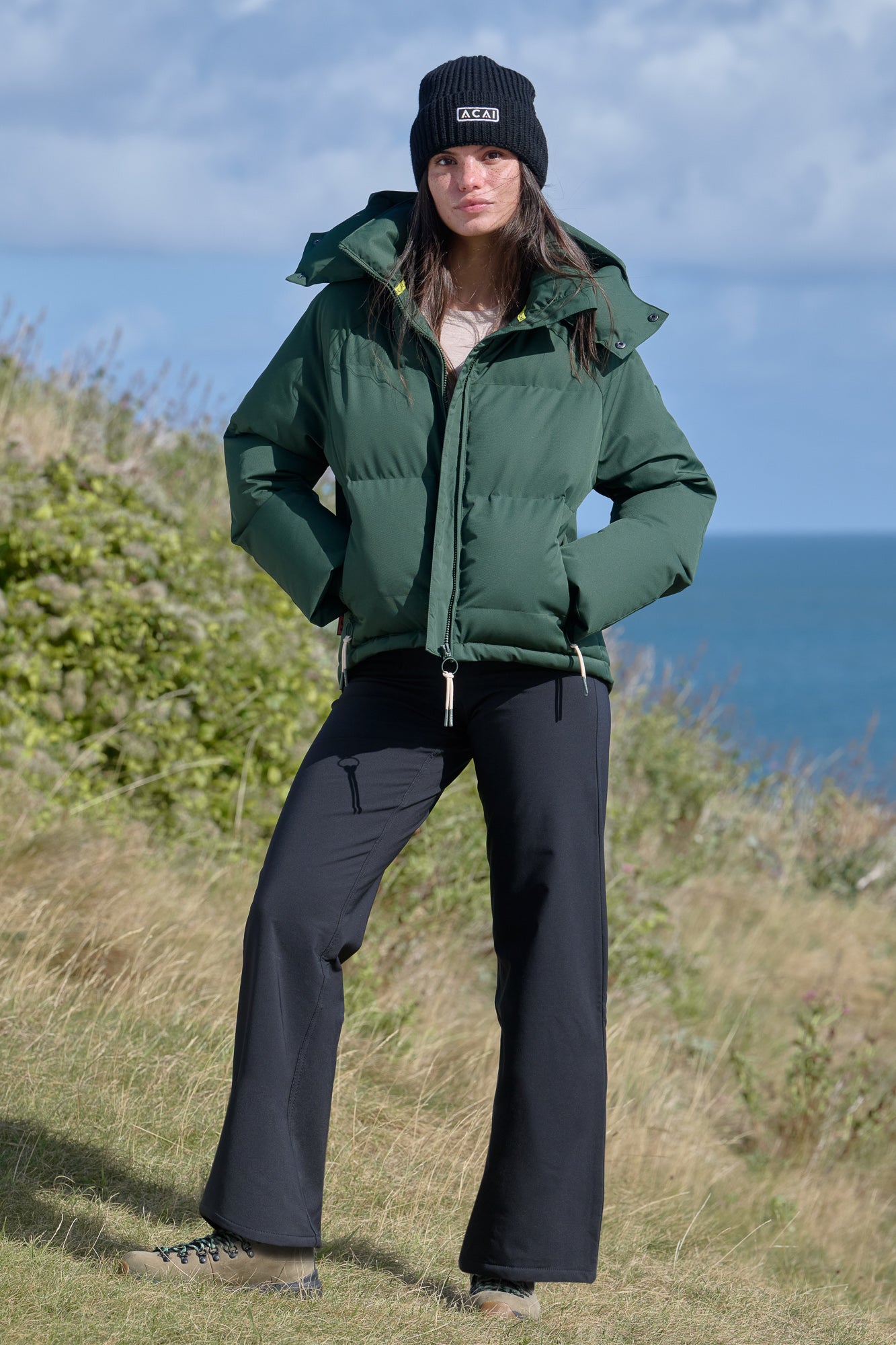 MAX Stretch Thermal Straight Leg Trousers - Black