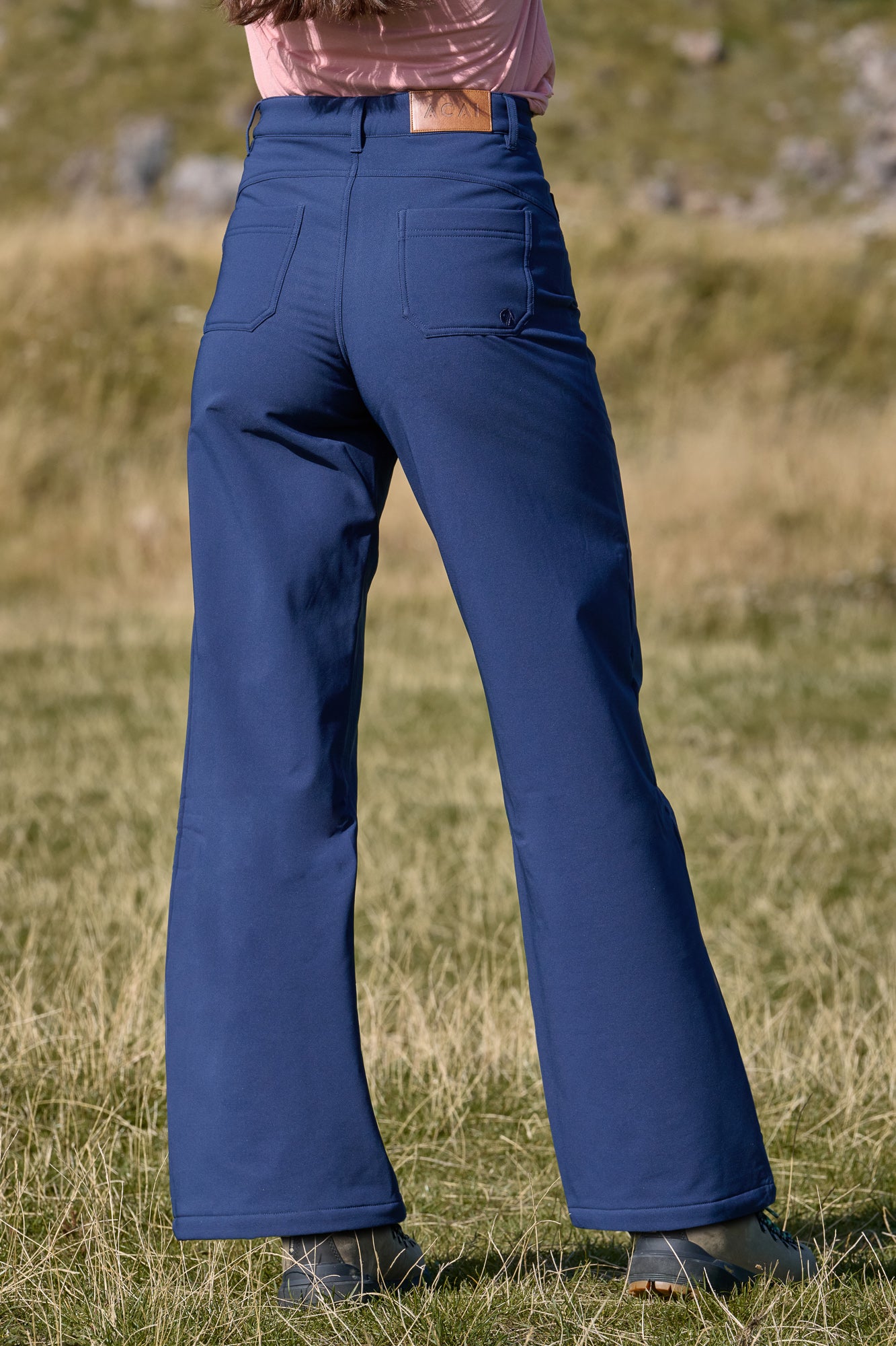 MAX Stretch Thermal Straight Leg Trousers - Deep Navy
