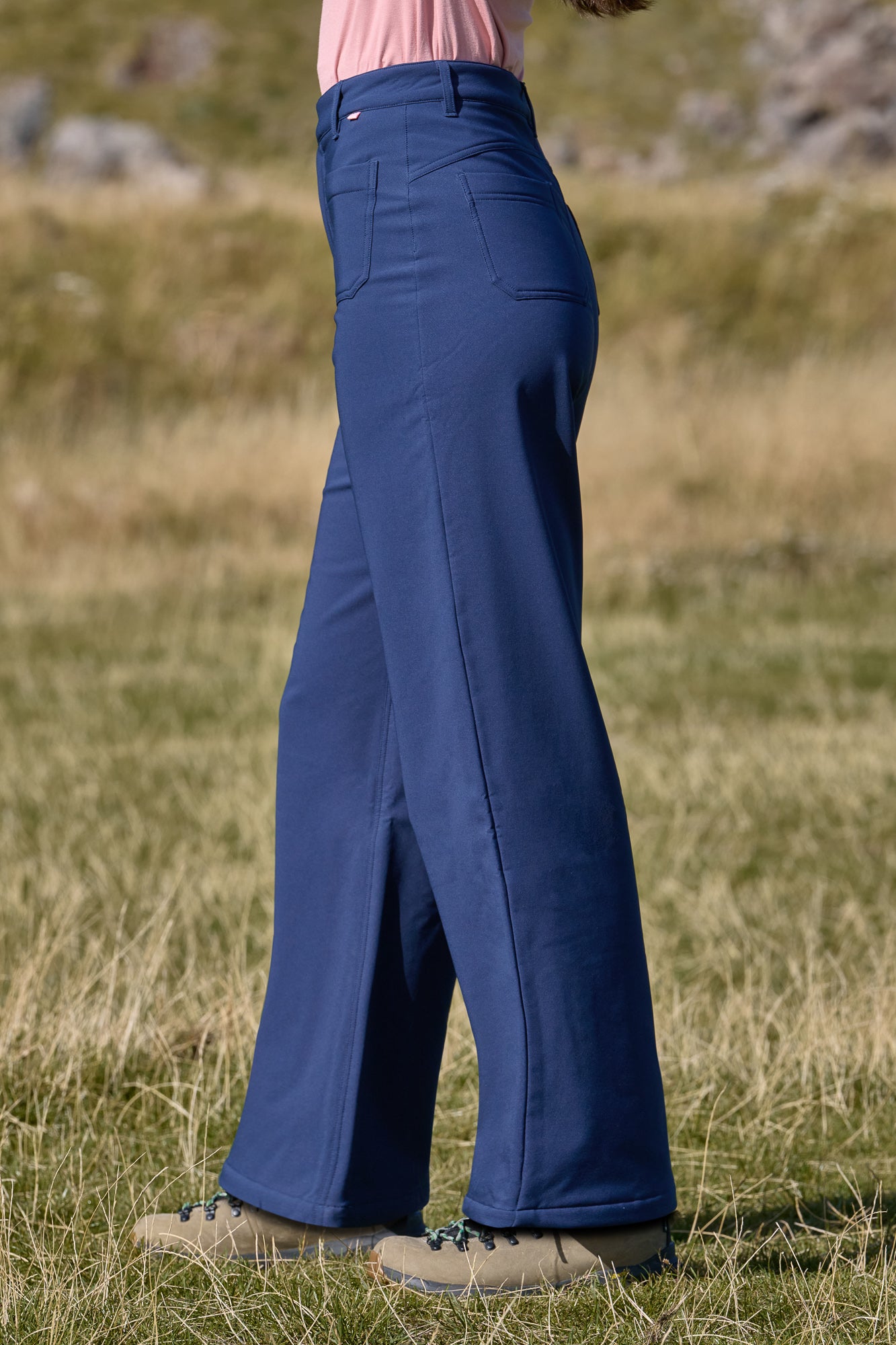 MAX Stretch Thermal Straight Leg Trousers - Deep Navy