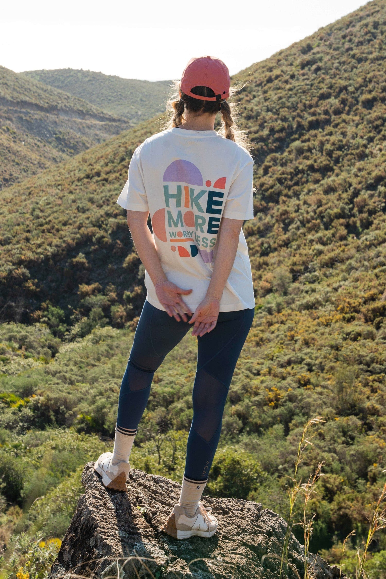 Hike More Graphic Tee - Off White T-Shirts  