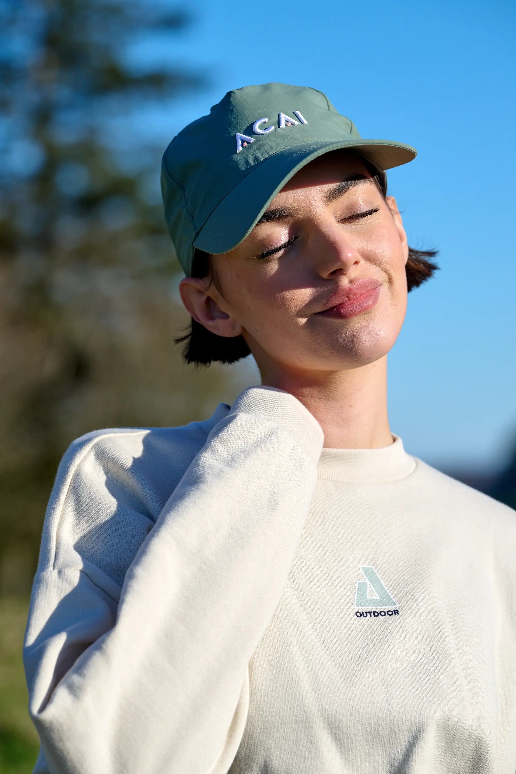 Retreat Crew Neck Sweatshirt - Oatmeal Sweatshirt