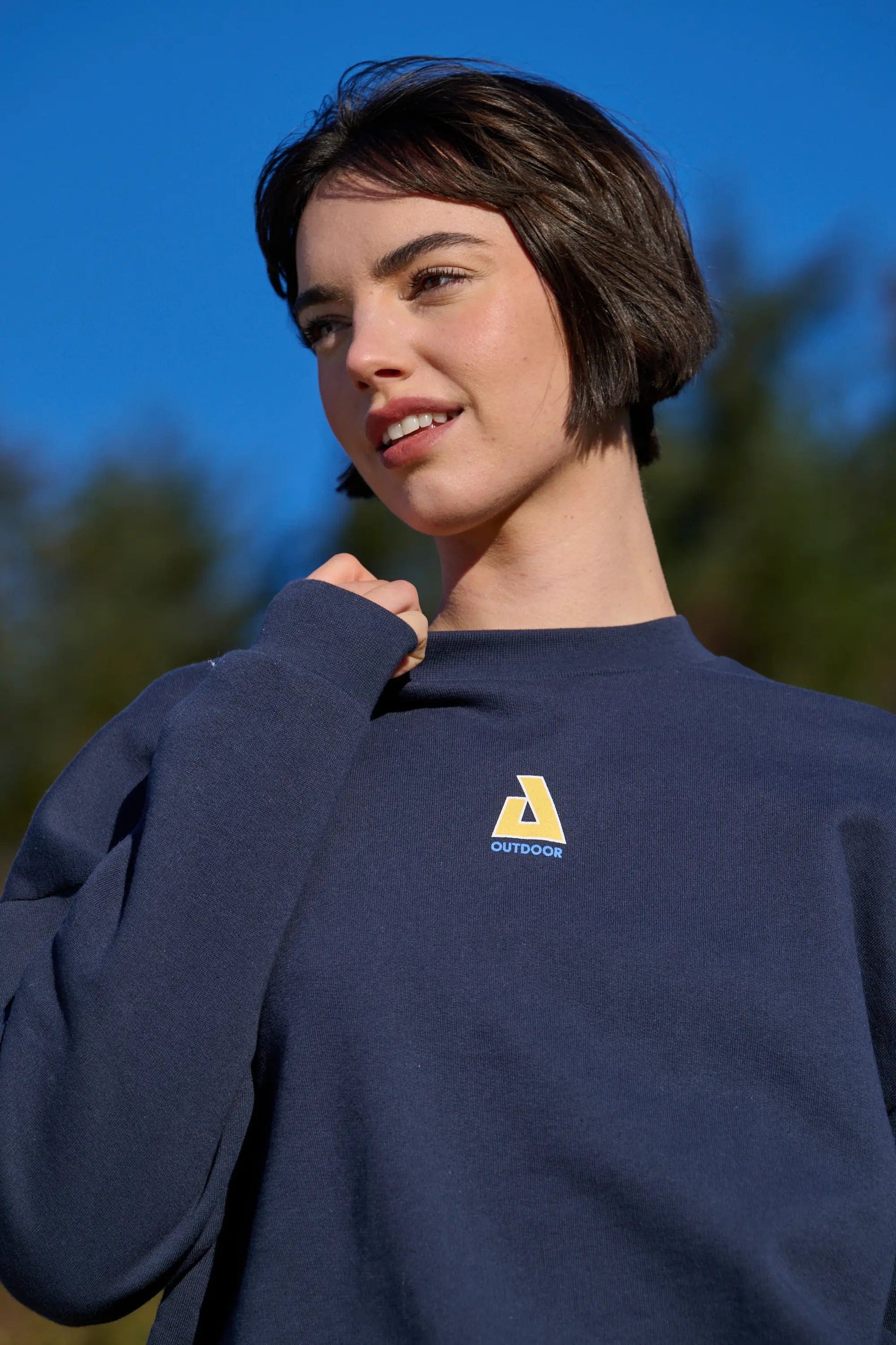 Retreat Crew Neck Sweatshirt - Deep Navy Sweatshirt