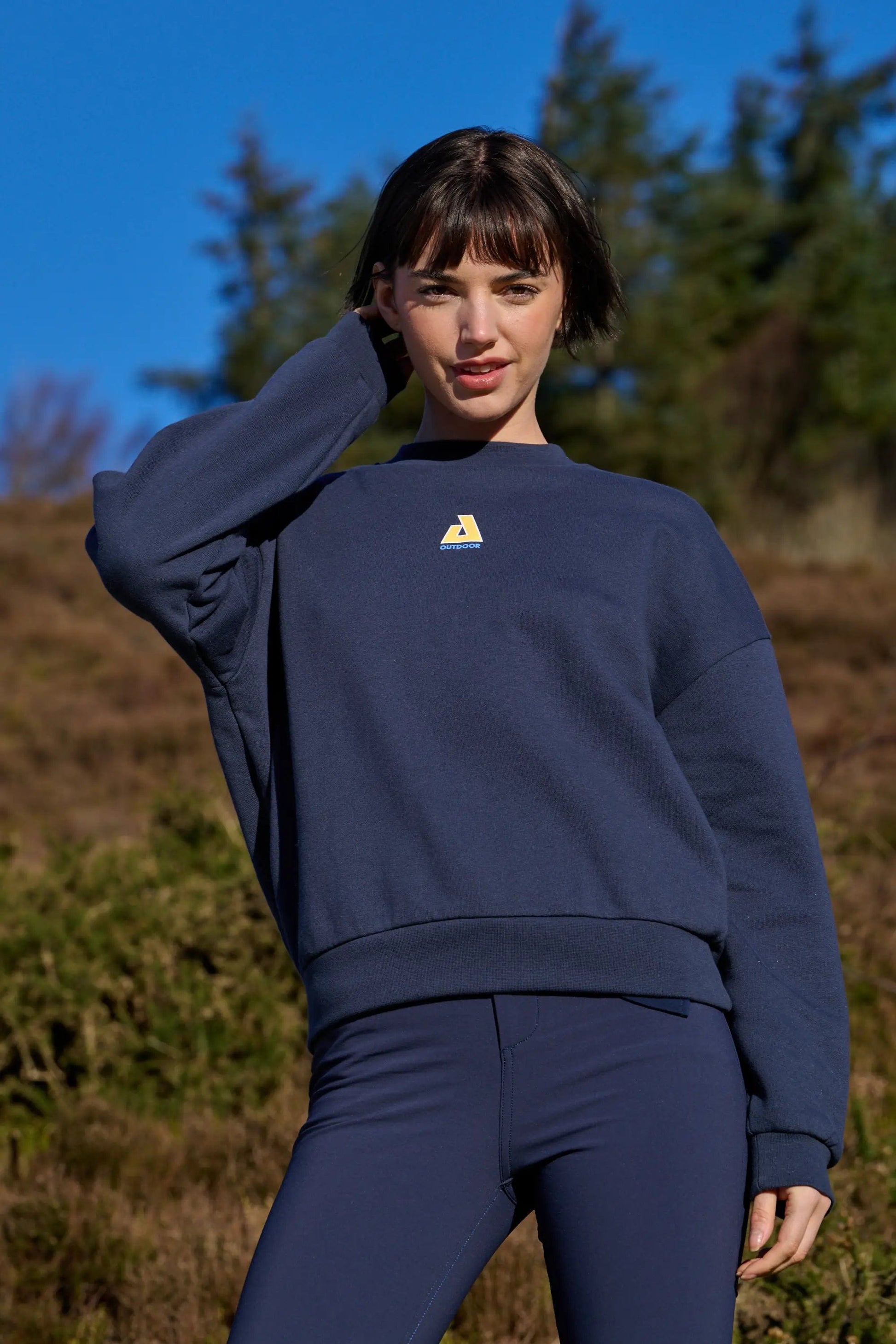 Retreat Crew Neck Sweatshirt - Deep Navy Sweatshirt