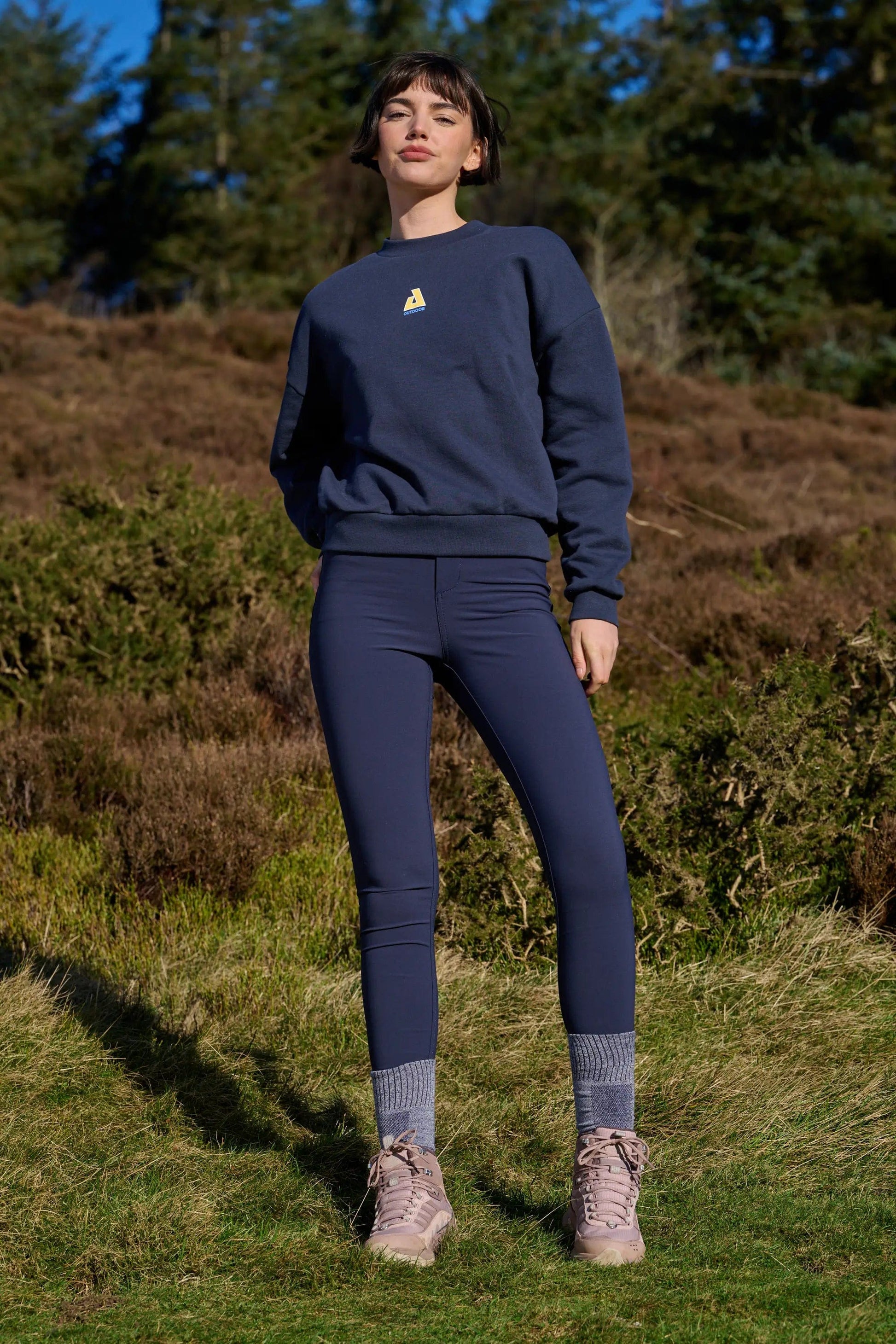 Retreat Crew Neck Sweatshirt - Deep Navy Sweatshirt