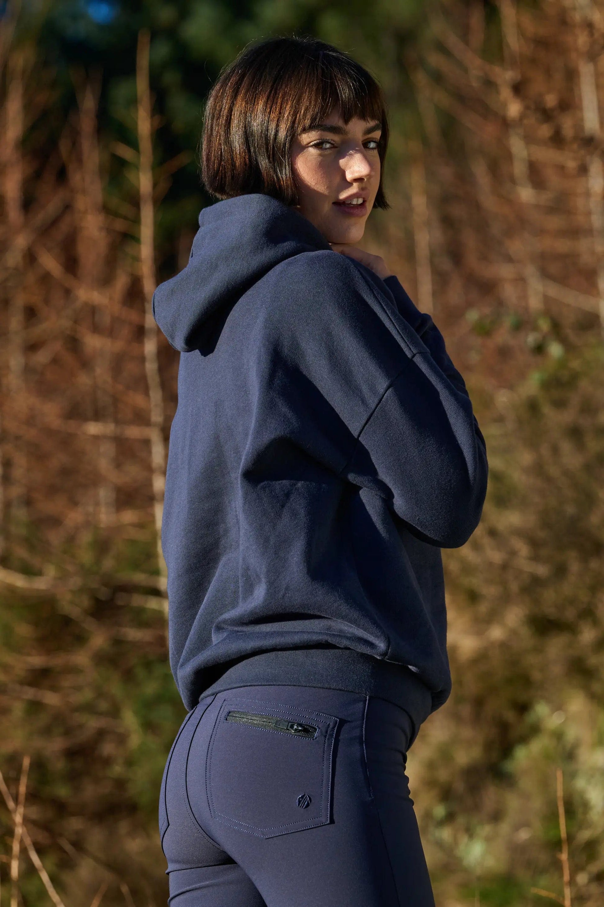 Retreat Branded Hoodie - Deep Navy Sweatshirt