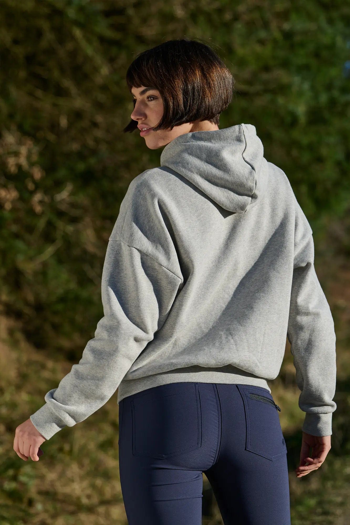 Retreat Branded Hoodie - Grey Marl Sweatshirt