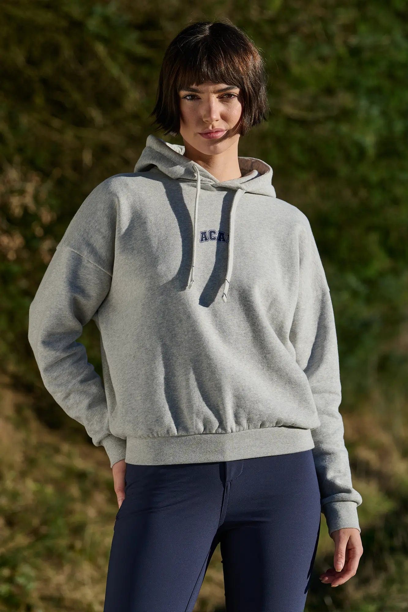 Retreat Branded Hoodie - Grey Marl Sweatshirt