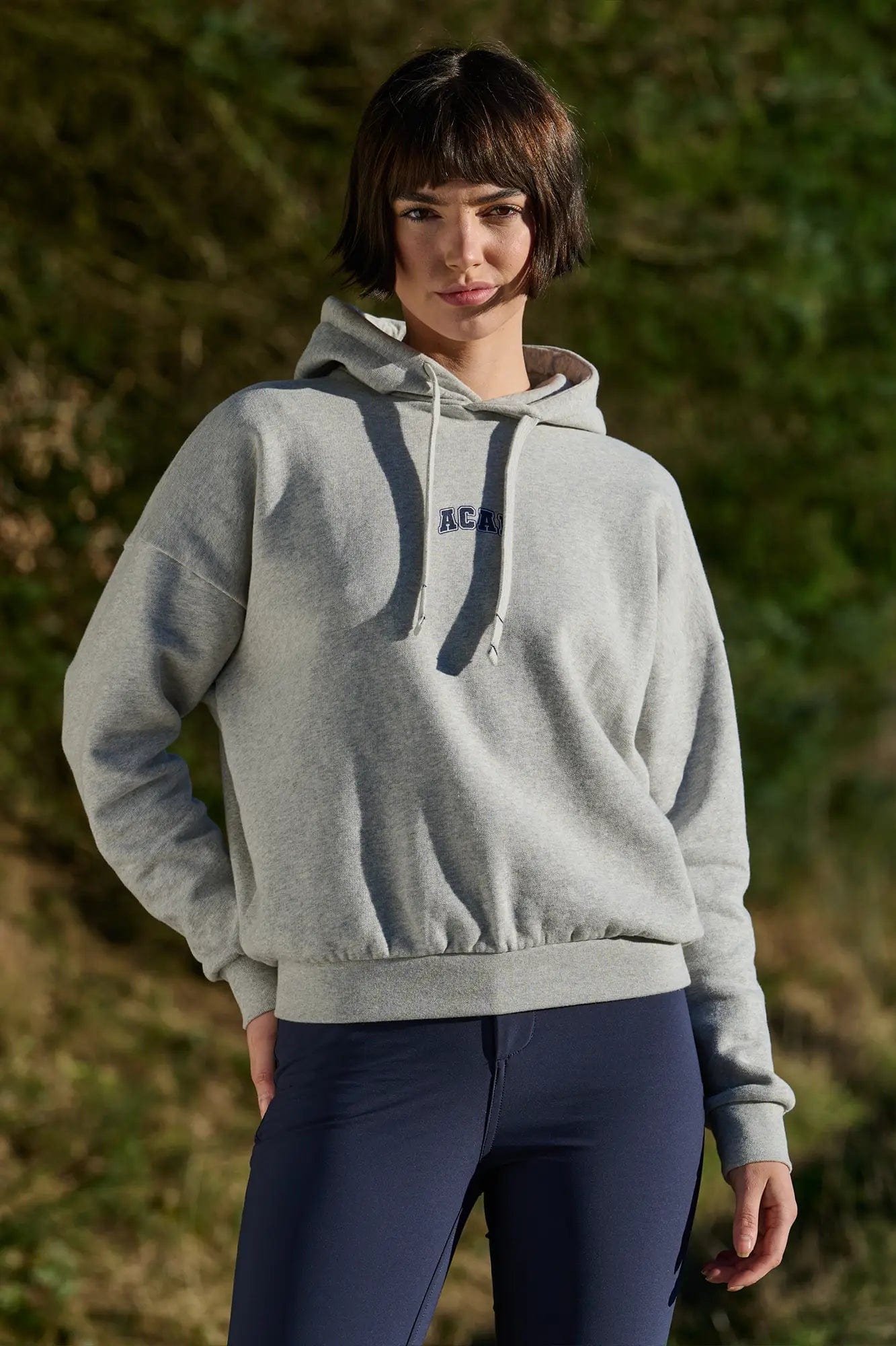 Retreat Branded Hoodie - Grey Marl Sweatshirt