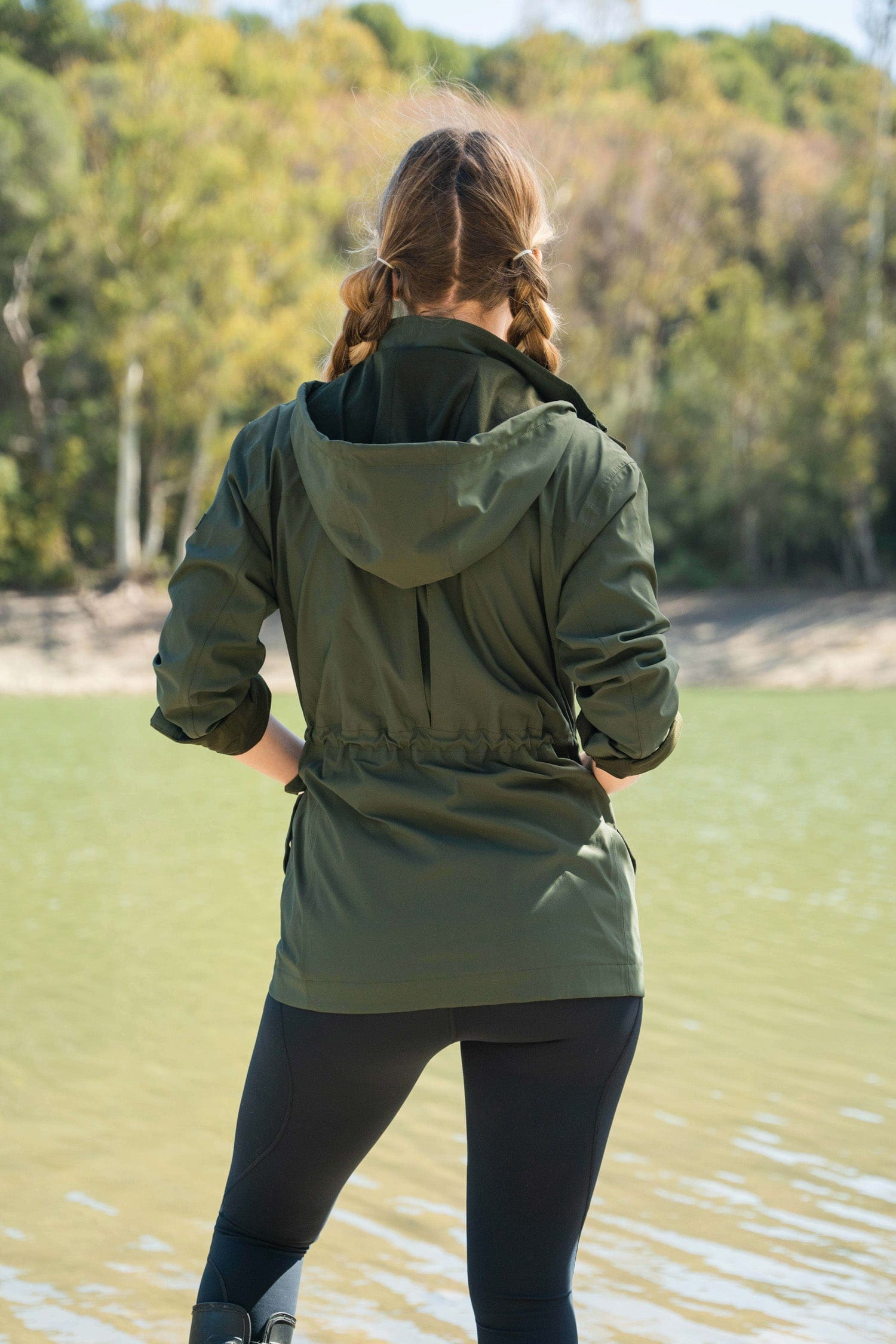 River Waterproof Jacket - Deep Khaki Jackets  