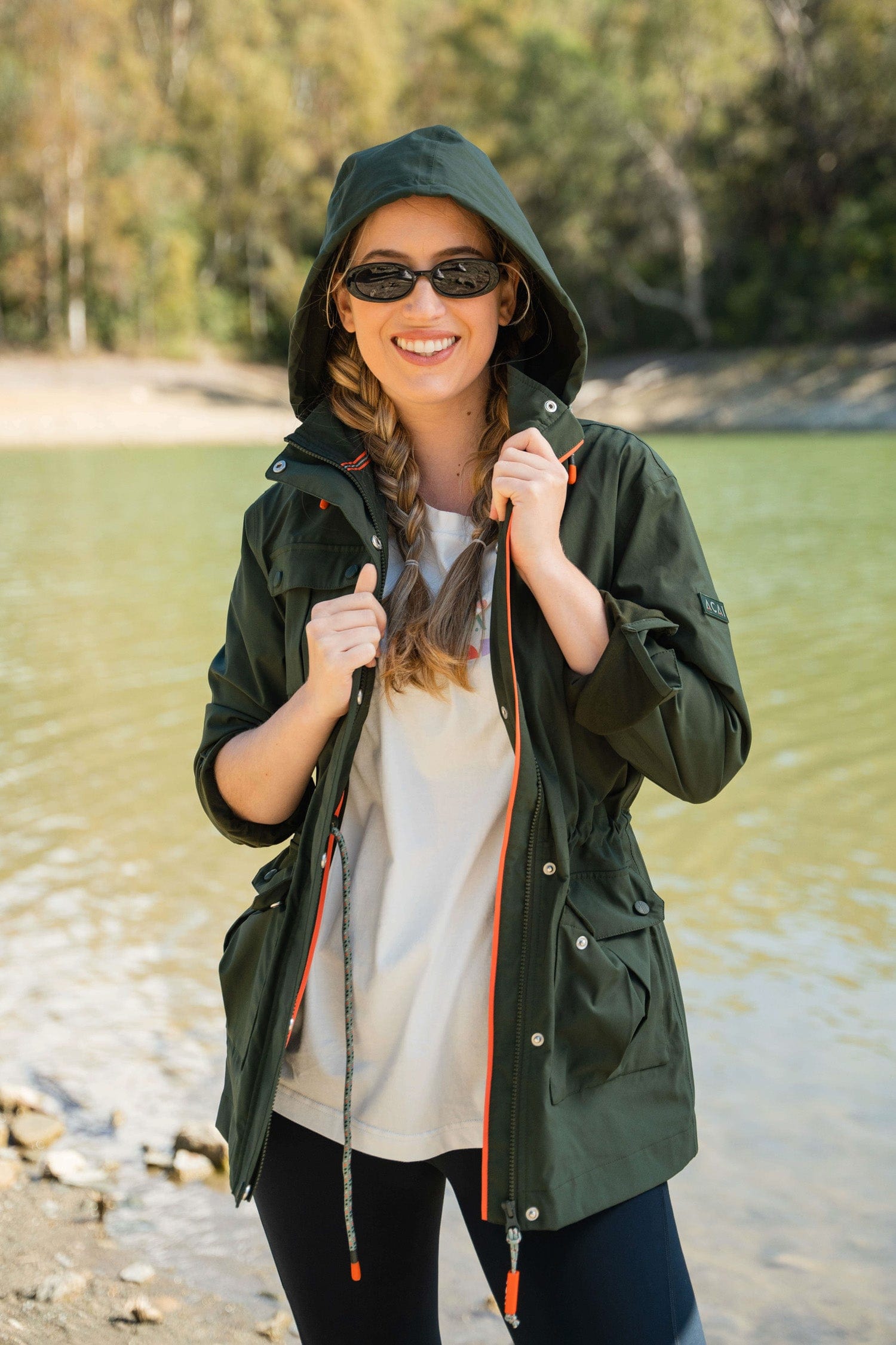 River Waterproof Jacket Women s Raincoat ACAI Outdoorwear River Waterproof Jacket Women s Raincoat ACAI Outdoorwear
