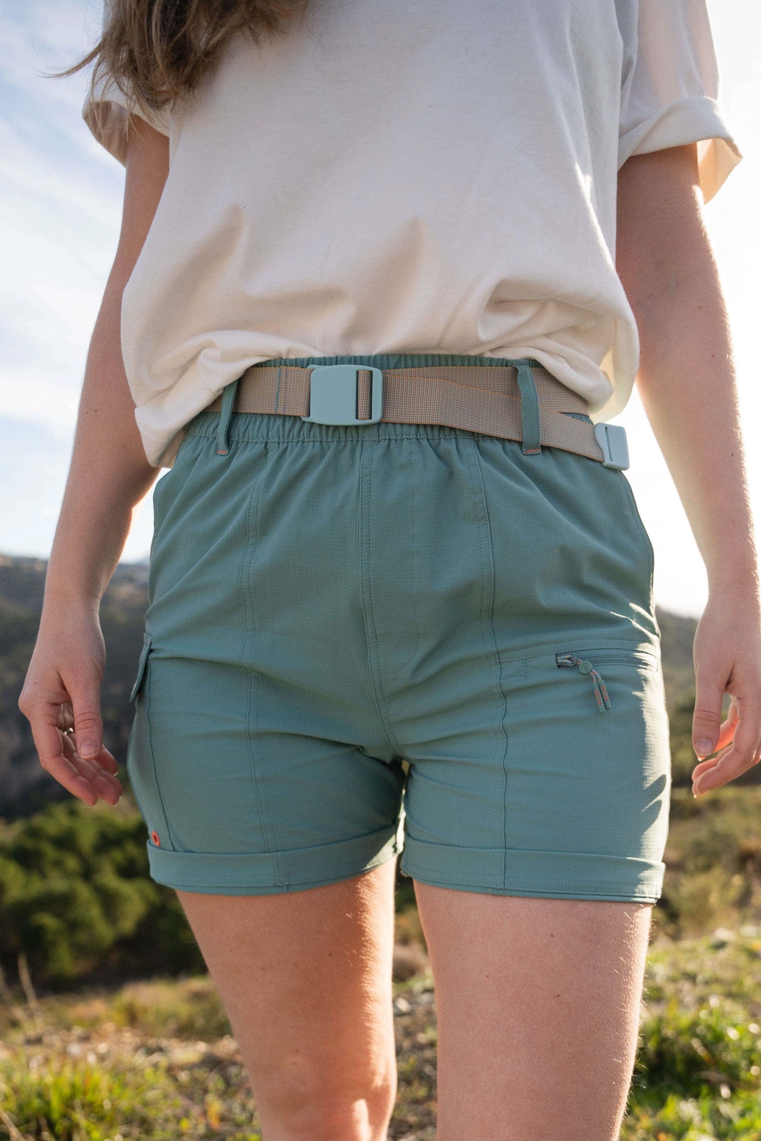 Trail Blaze Shorts - Mineral Blue Shorts  