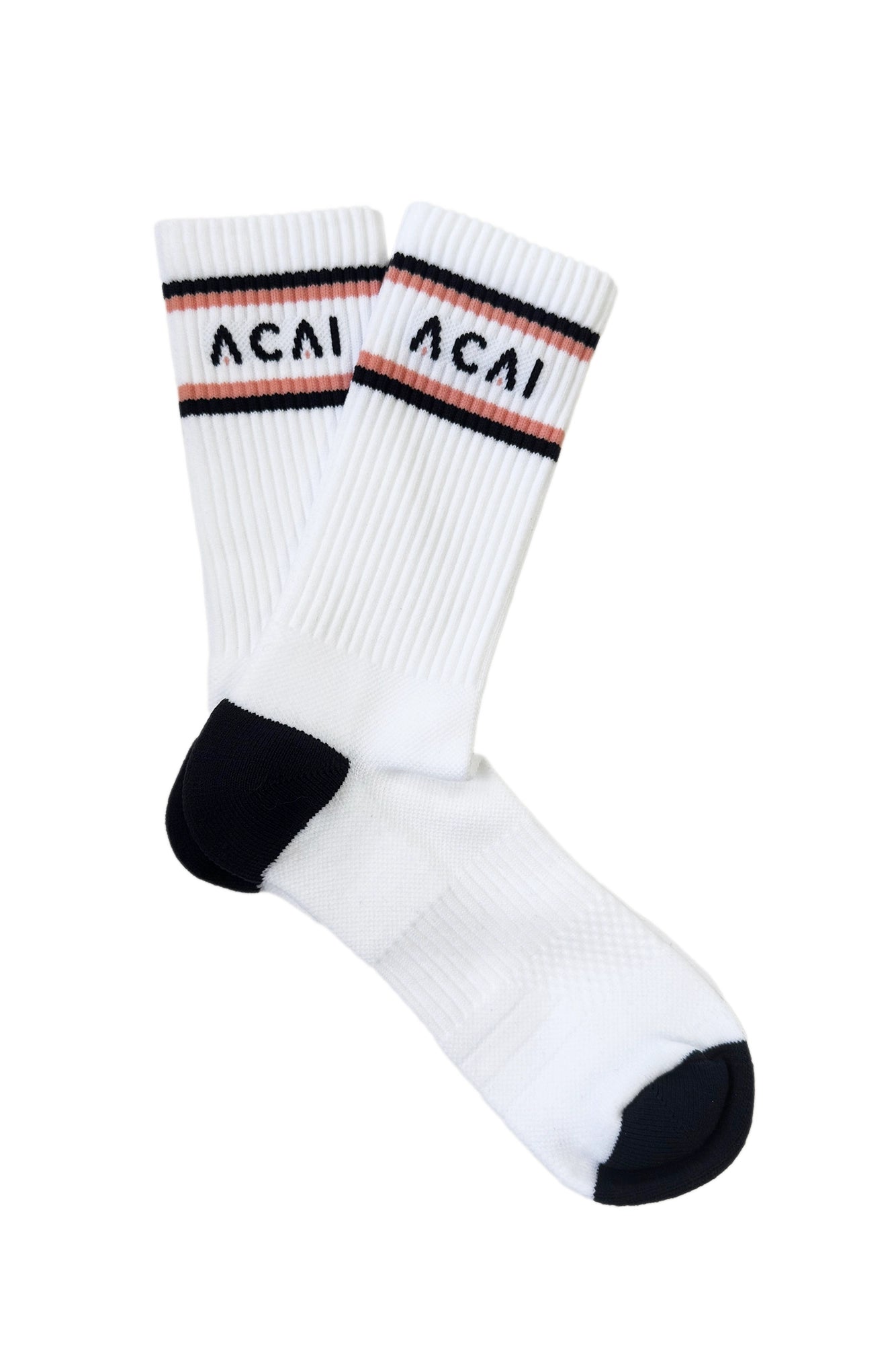 Active Stripe Socks - 2PK Deep Navy / Deep Sage Socks