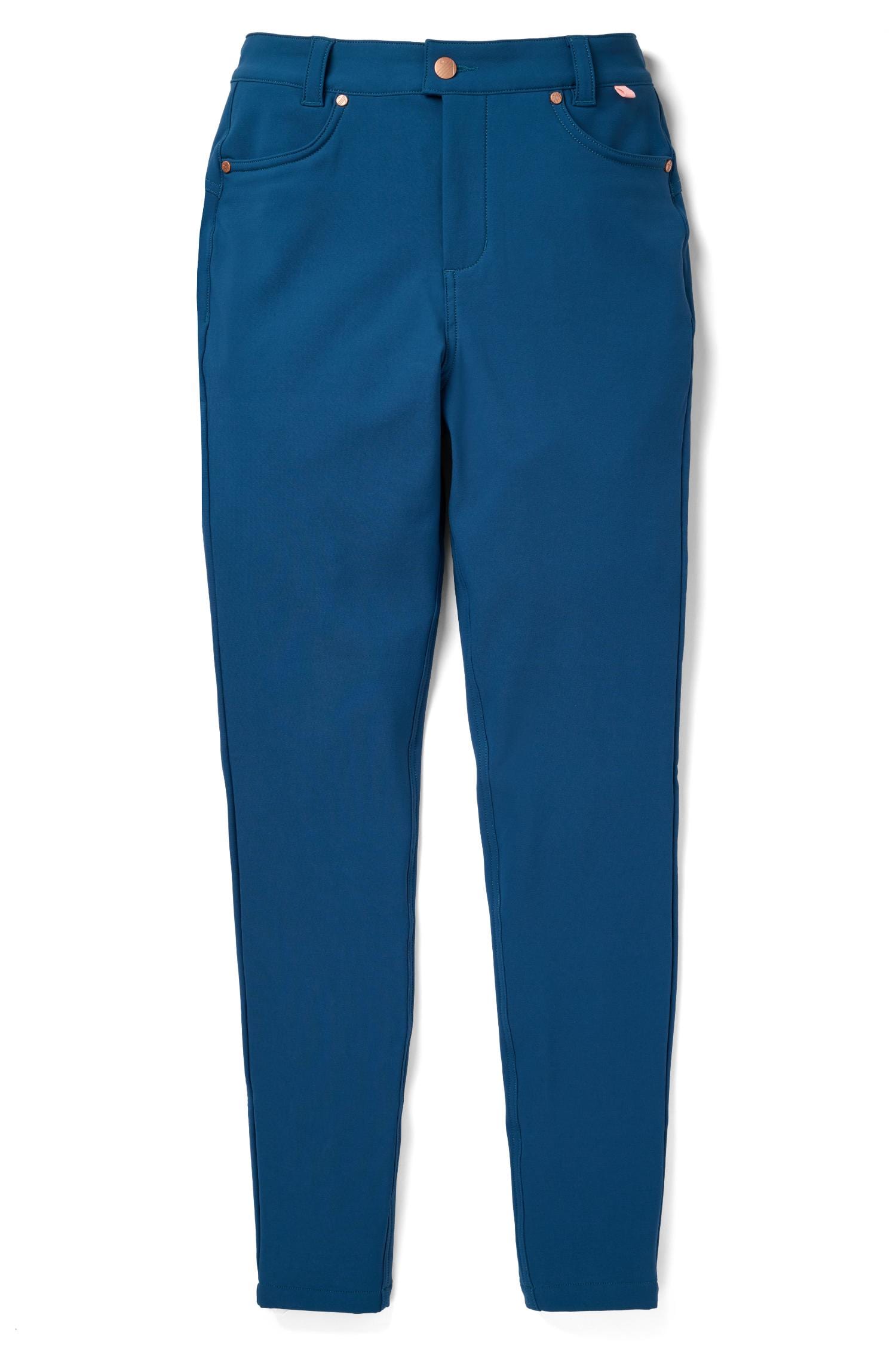 MAX Stretch High-Abrasion Skinny Trousers - Ink Blue