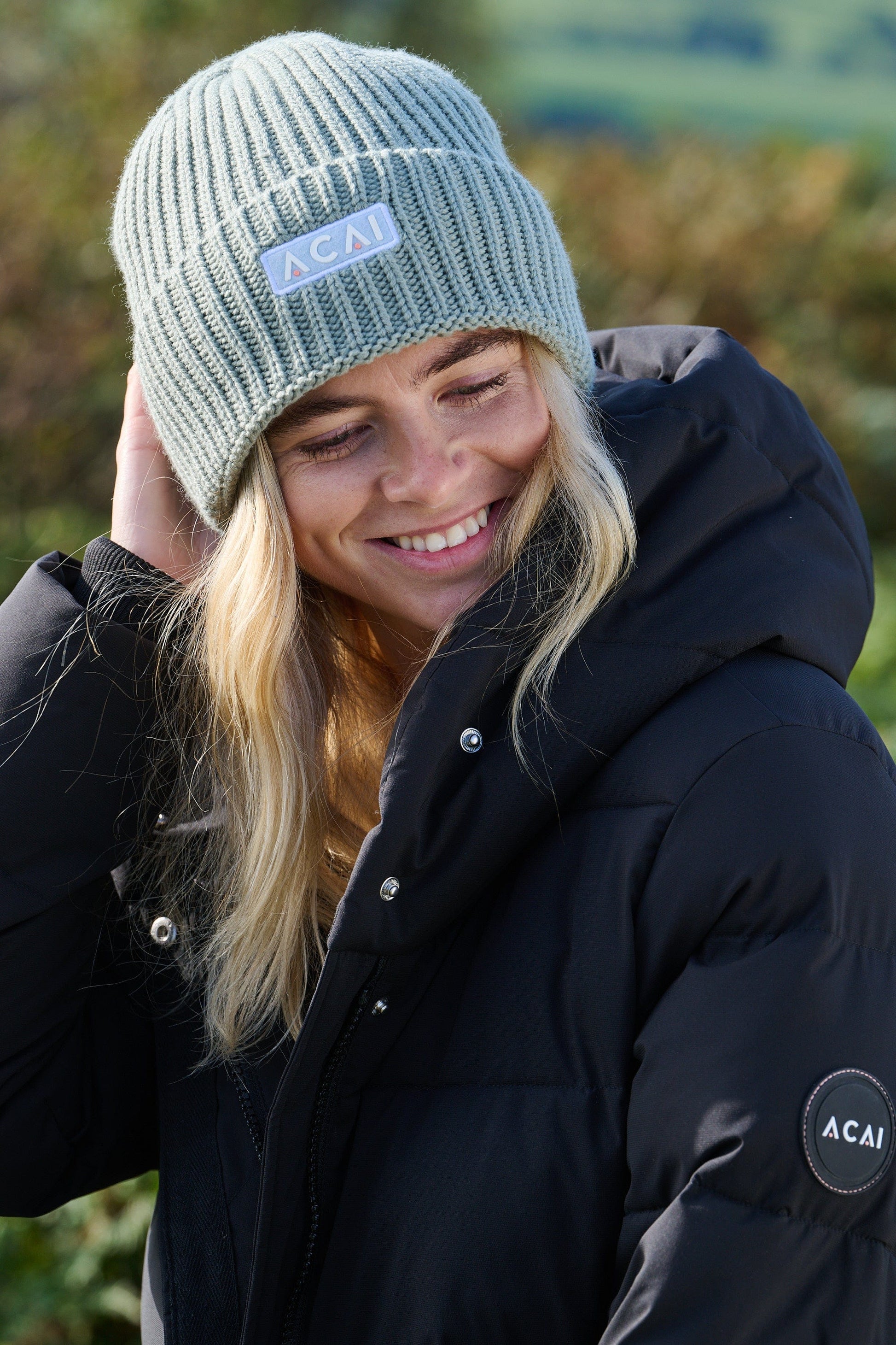 Merino Wool Beanie - Sea Grass Accessories  