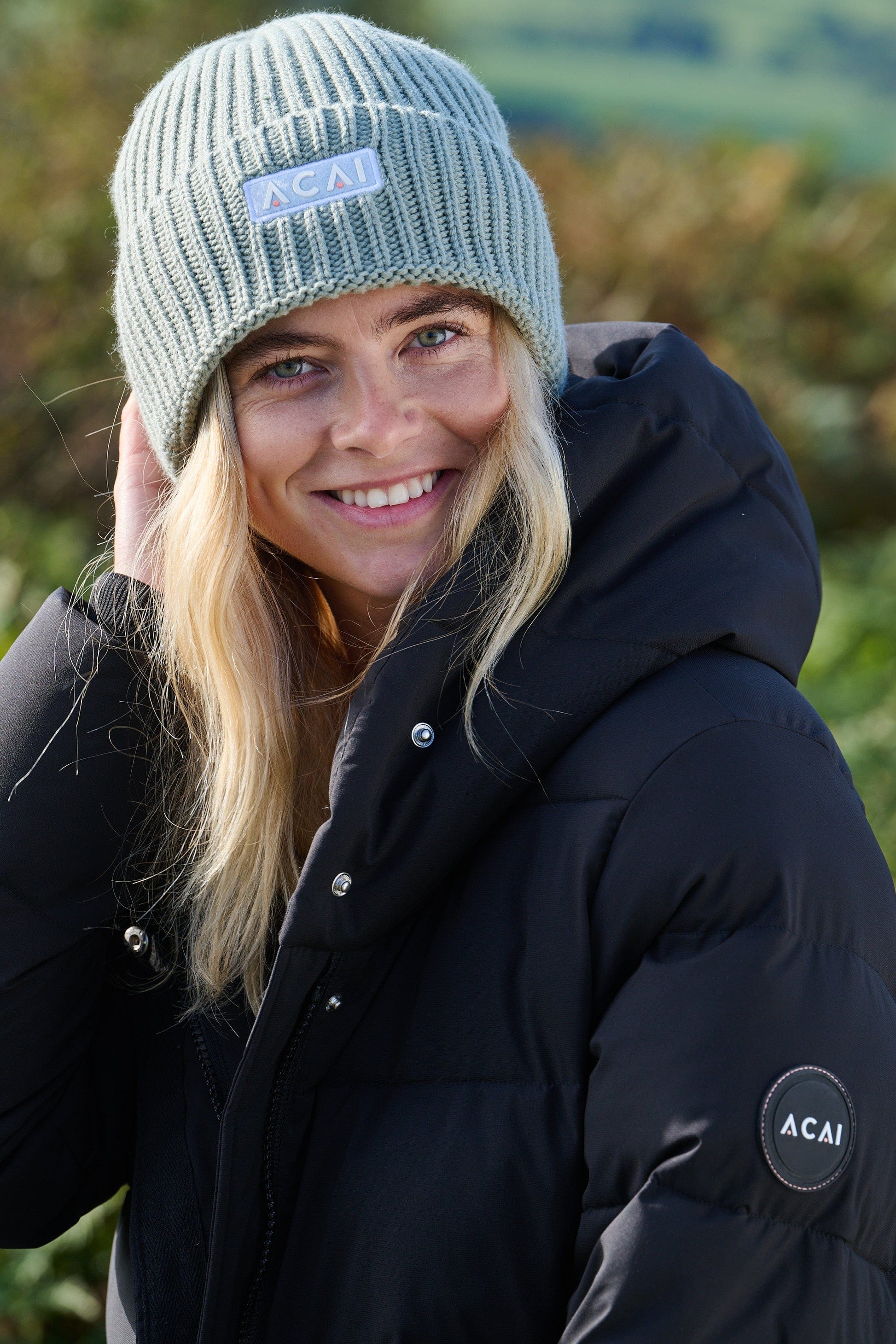 Merino Wool Beanie - Sea Grass Accessories  