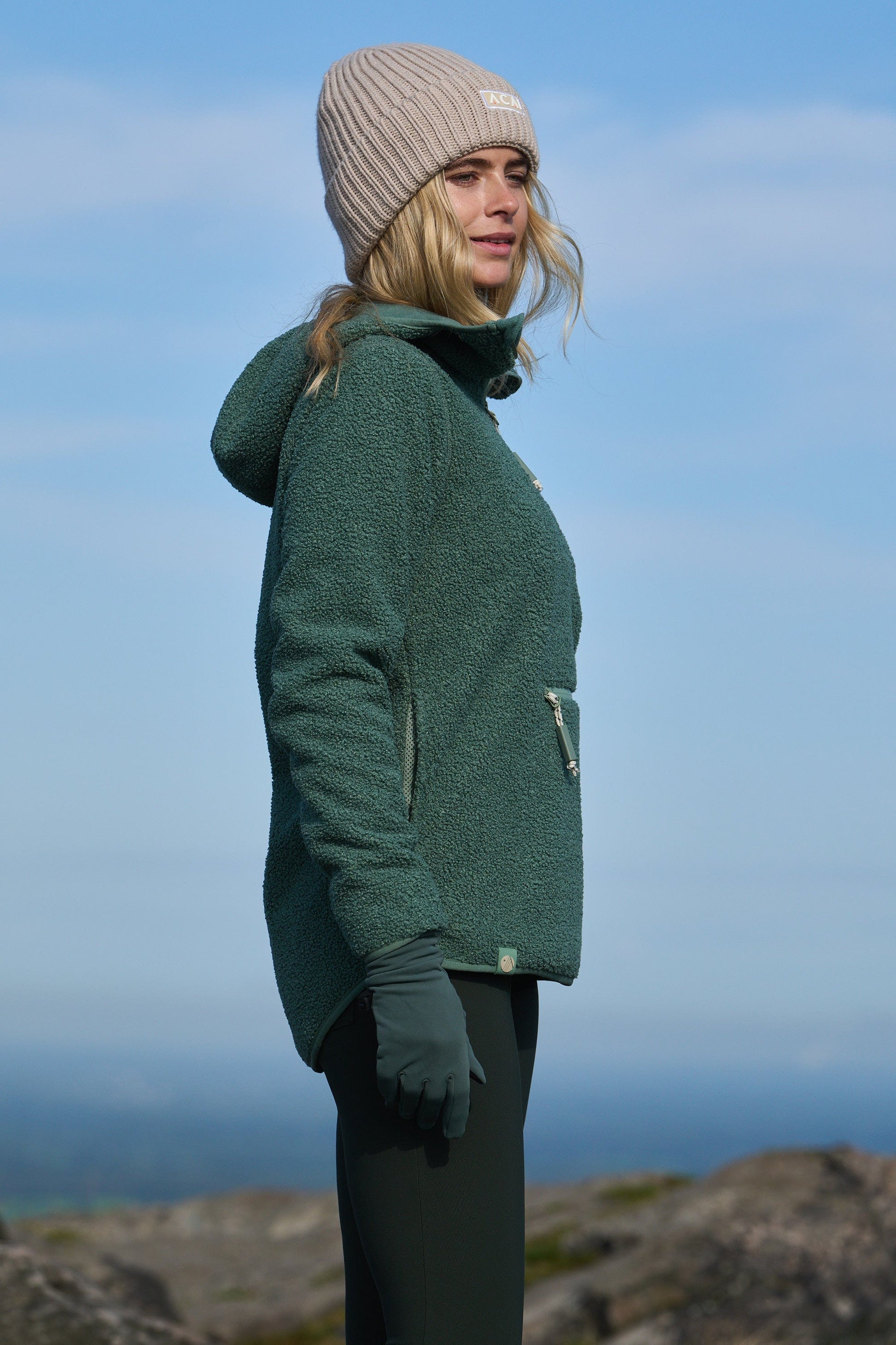 Windproof Gale Fleece - Lily Pad Sweatshirt  