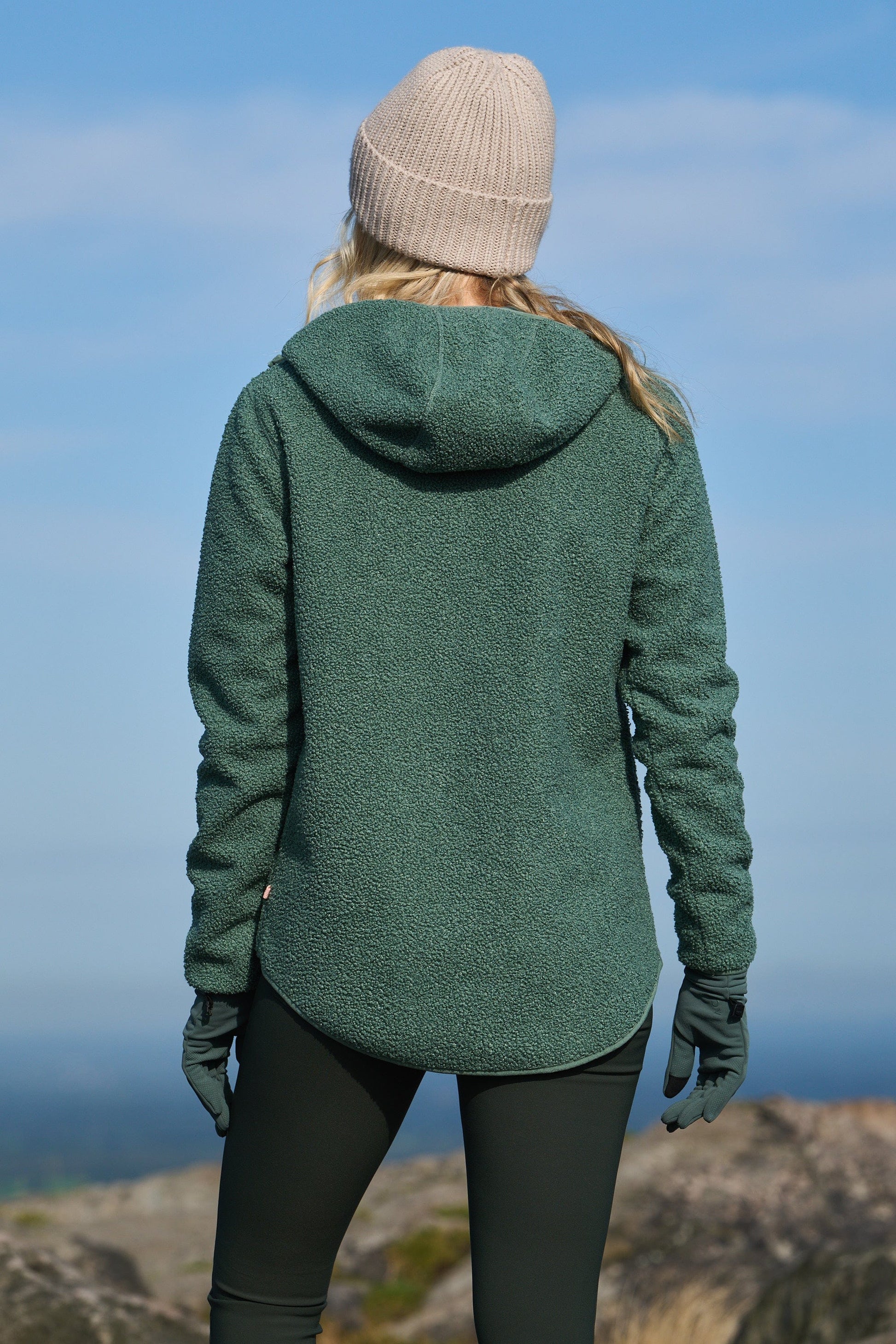 Windproof Gale Fleece - Lily Pad Sweatshirt  