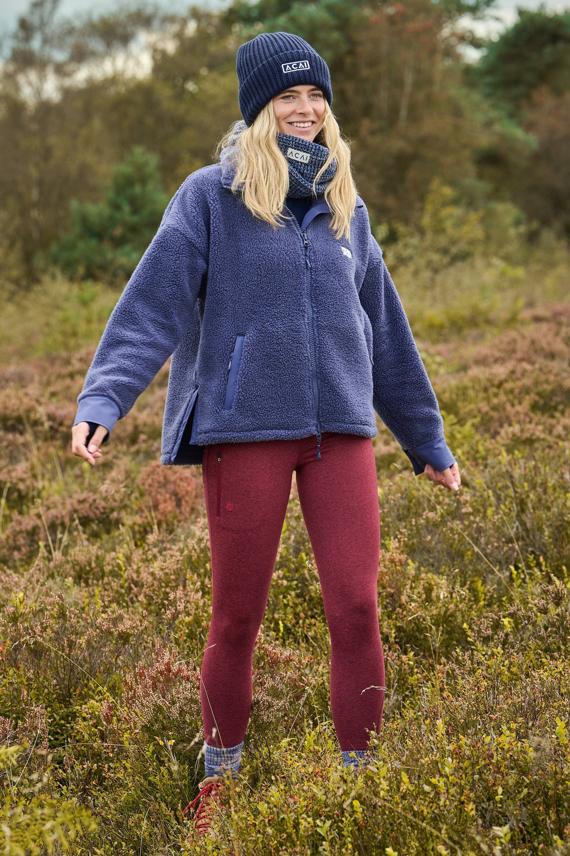 On The Go Fleece - Nightshadow Blue Sweatshirt  