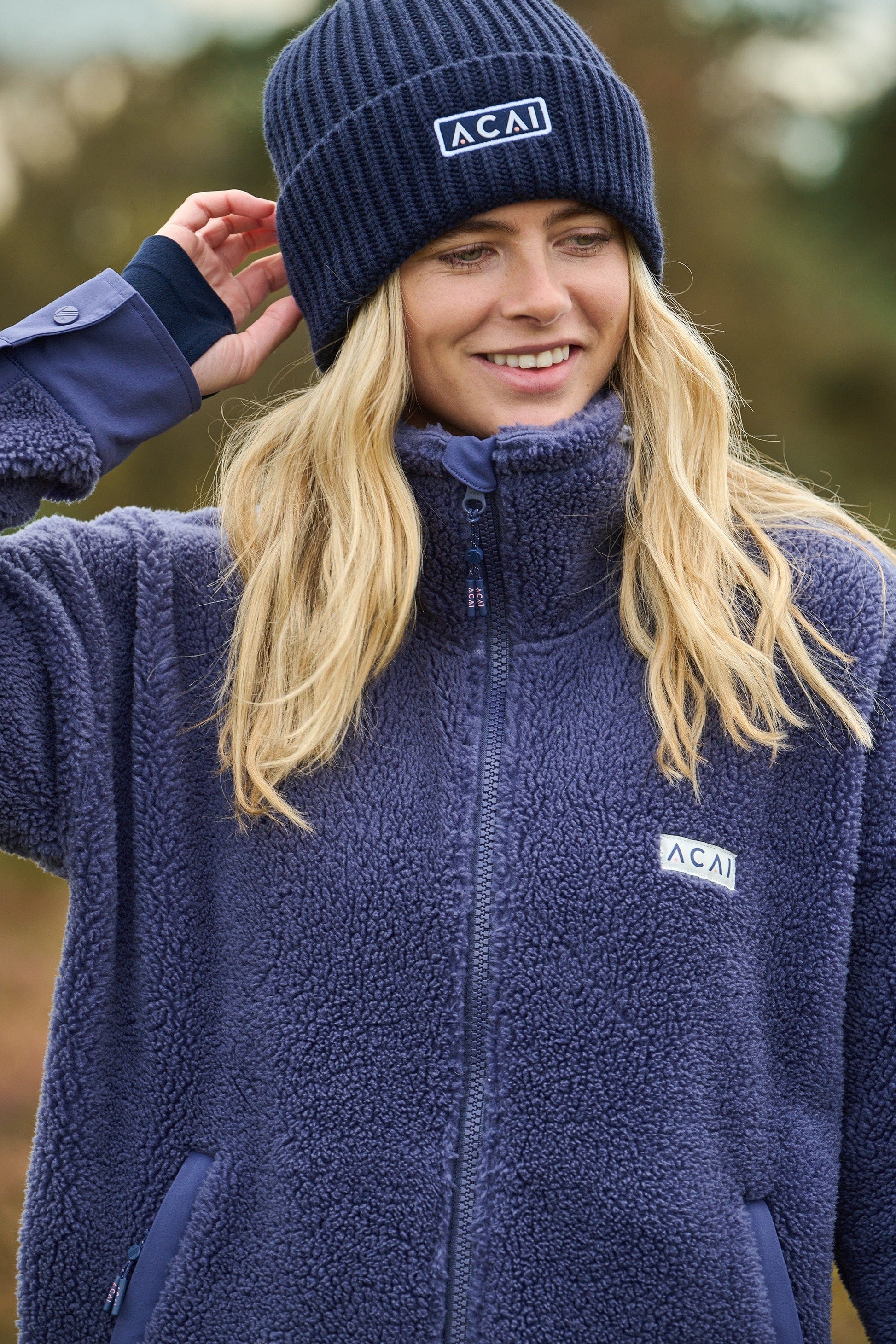 On The Go Fleece - Nightshadow Blue Sweatshirt  