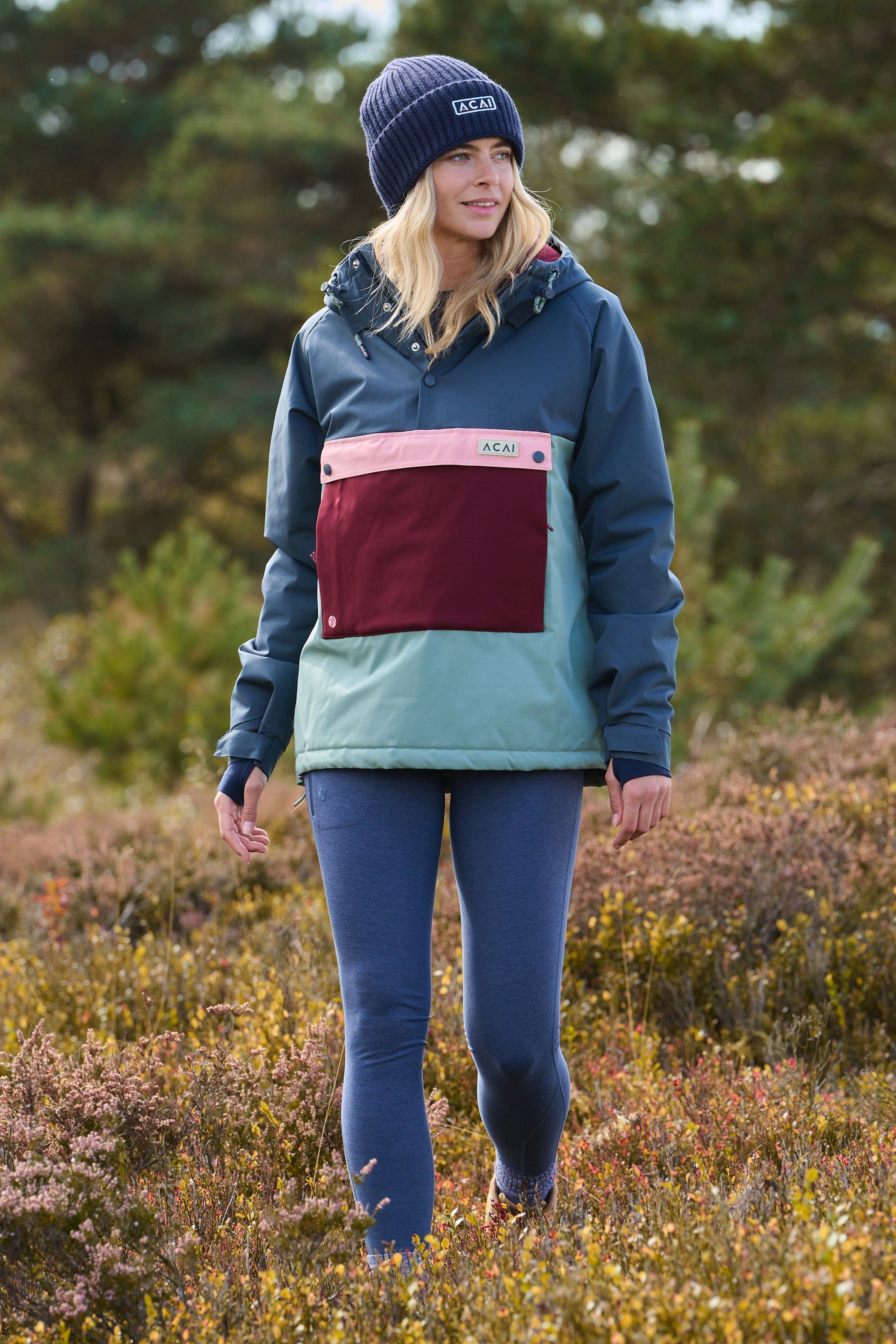 Thermal Outdoor Leggings - Full Length - Nightshadow Blue Leggings  