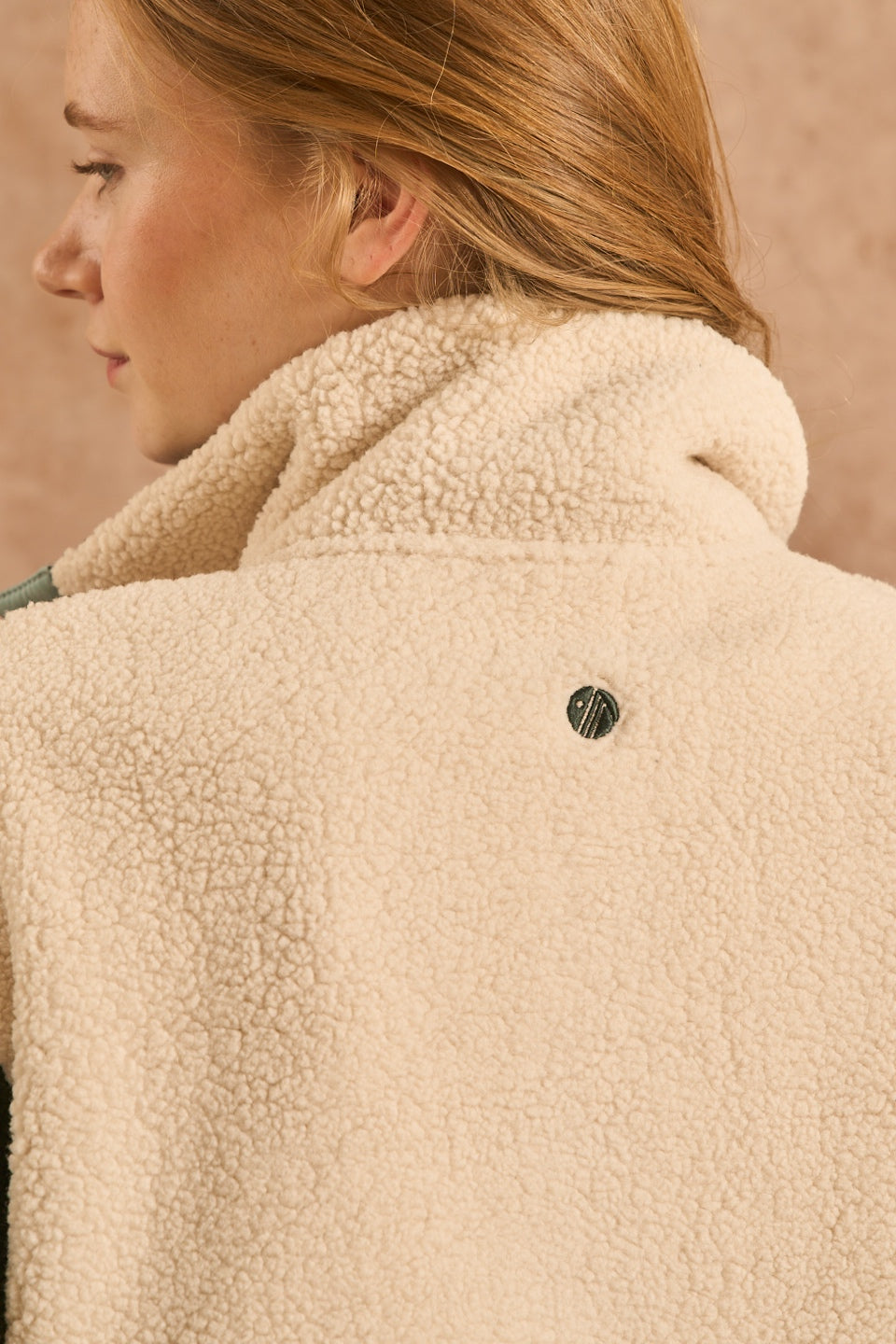 Campfire Colourblock Fleece - Forest Green