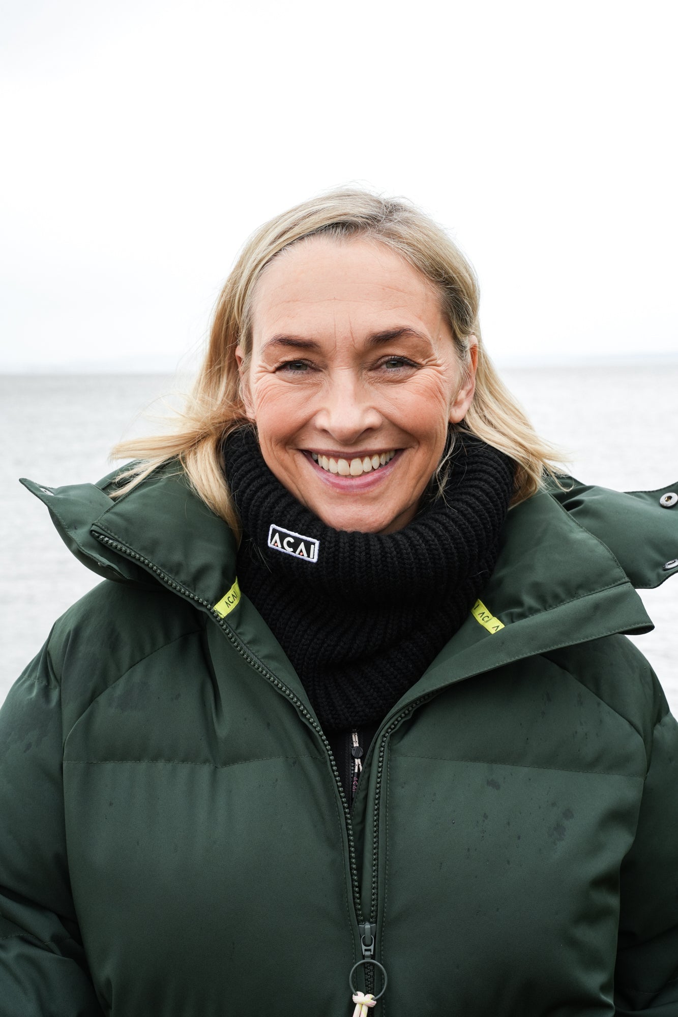 Merino Wool Snood - Black