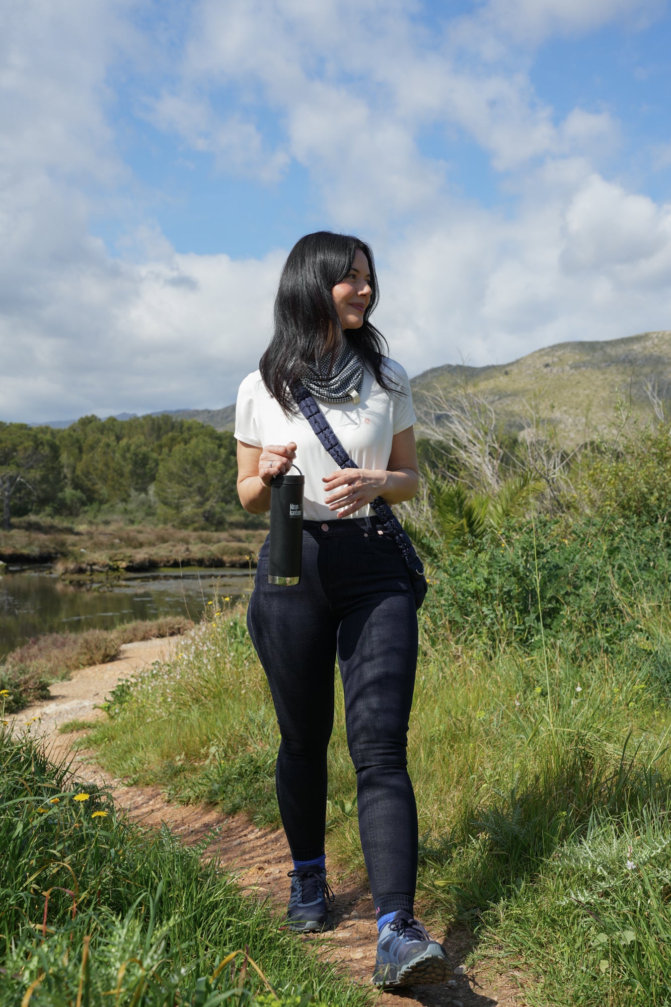 MAX Stretch Skinny Denim Jeans - Dark Blue Denim