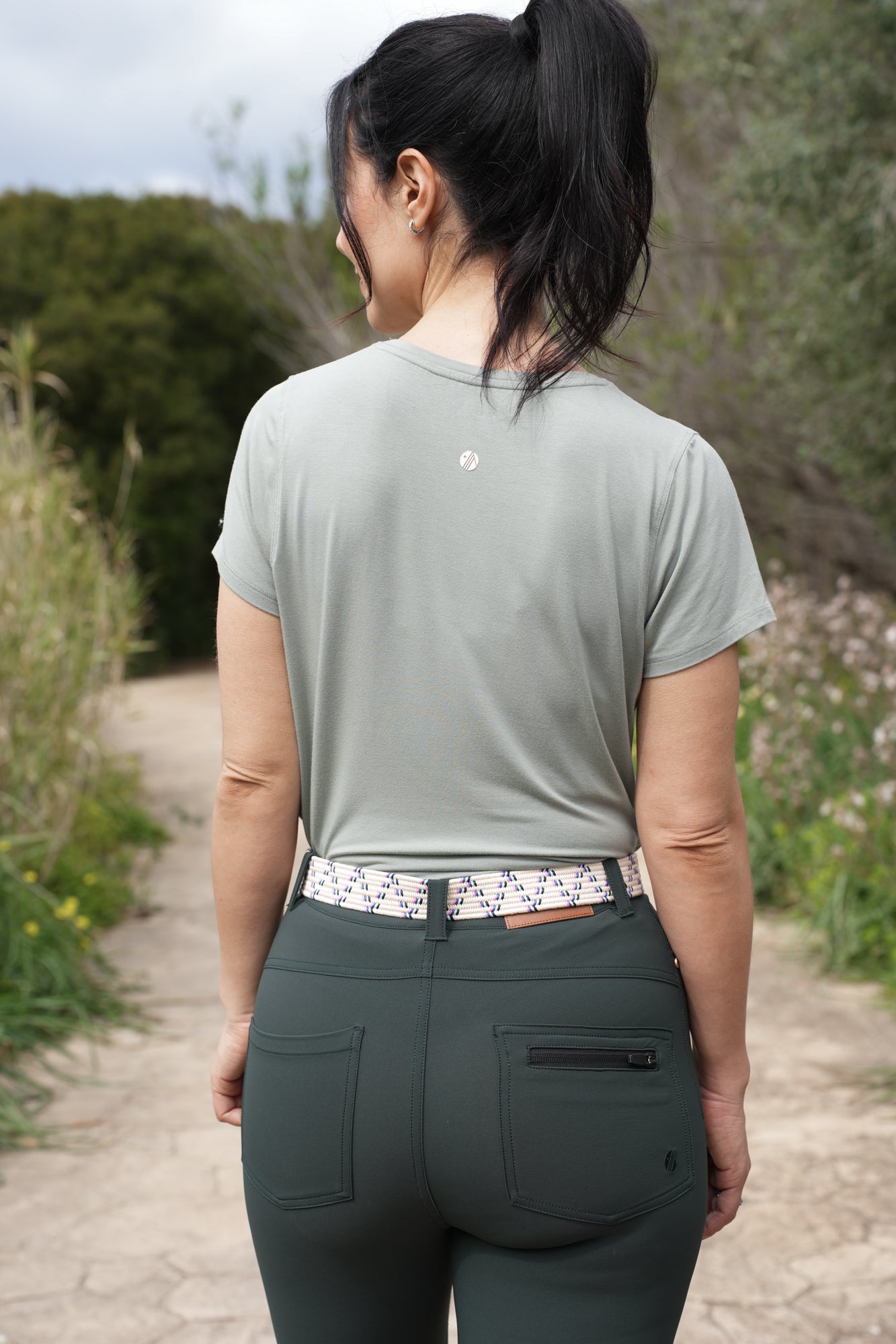 On The Go Tee - Soft Khaki