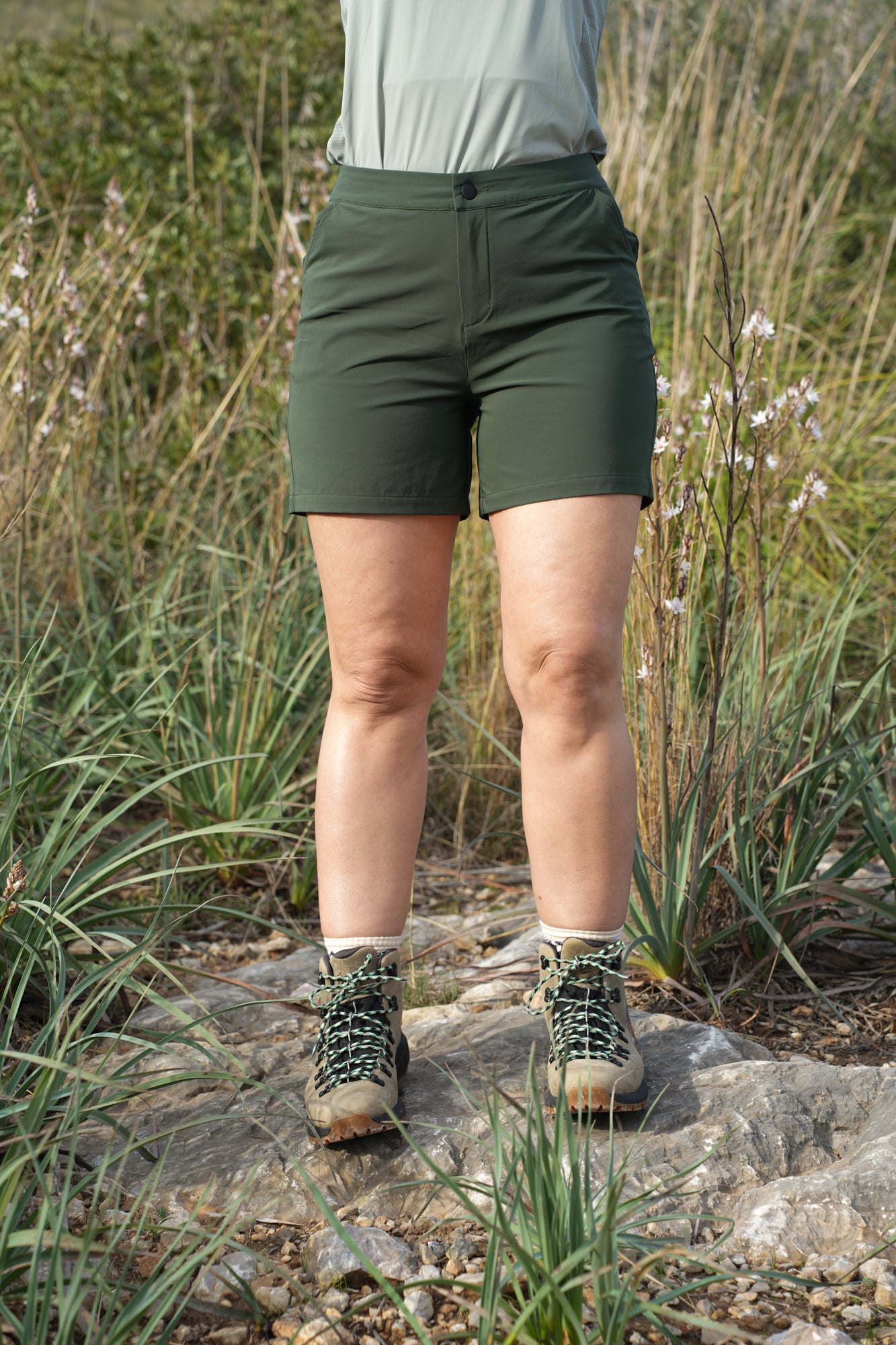 Motion Shorts - Woodland Green