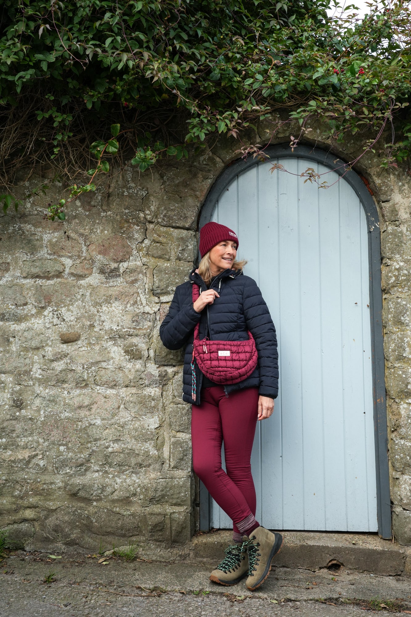 MAX Stretch Thermal Skinny Outdoor Trousers - Cabernet