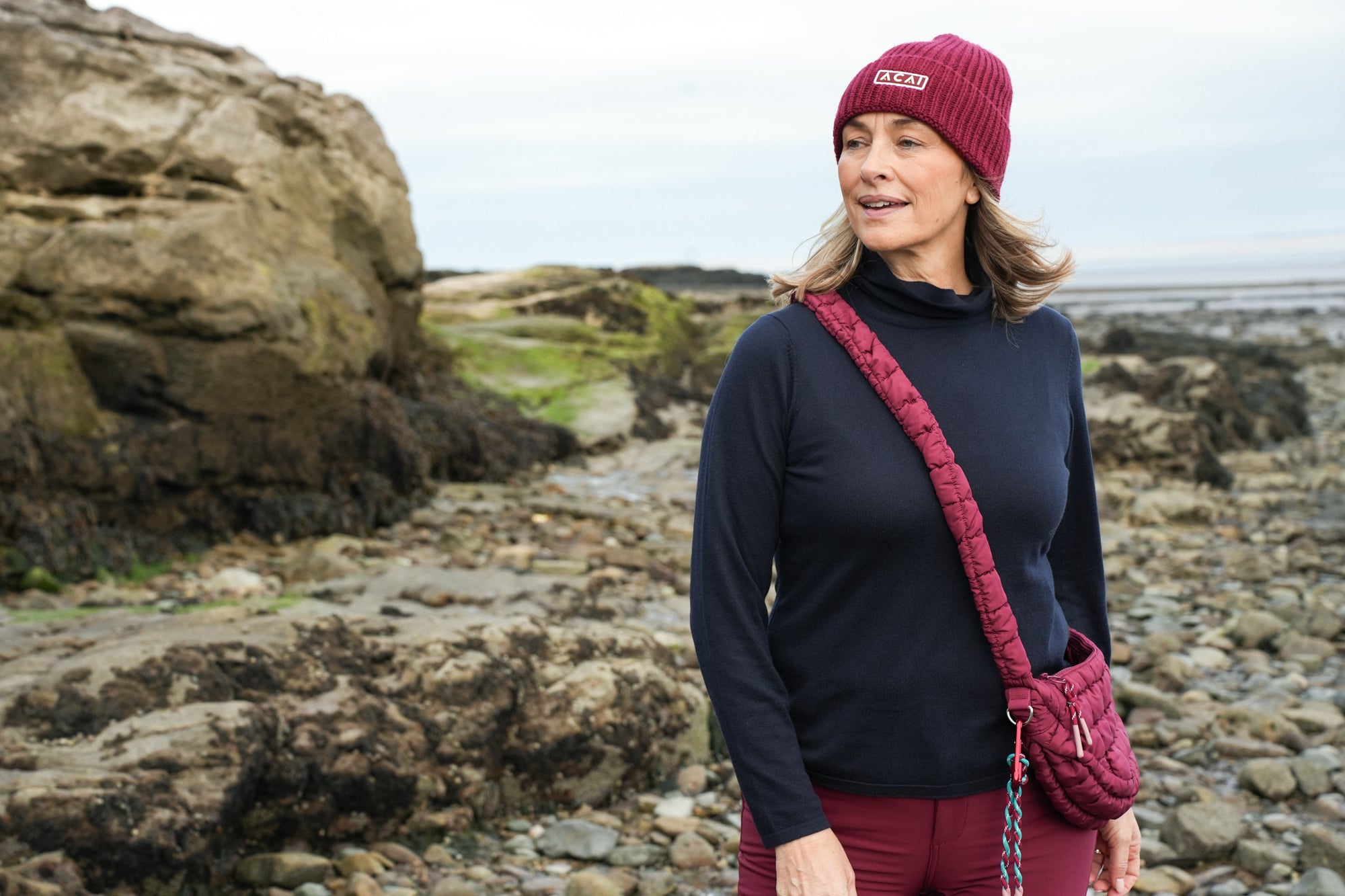 Conscious Knitted Turtle Neck - Deep Navy