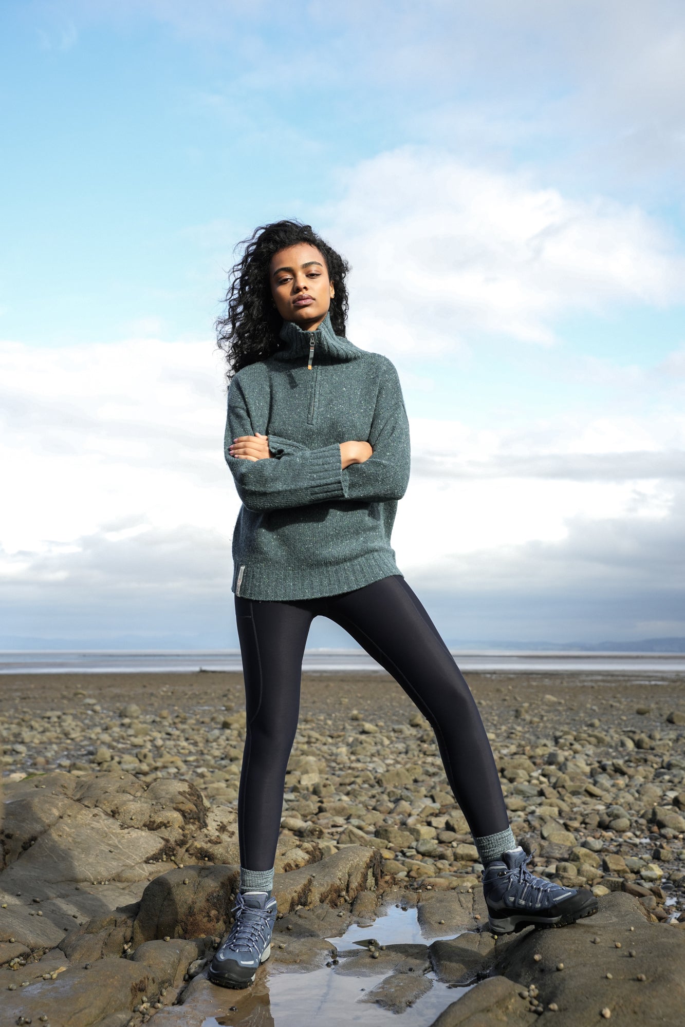 Thermal Altitude Leggings - Full Length - Black