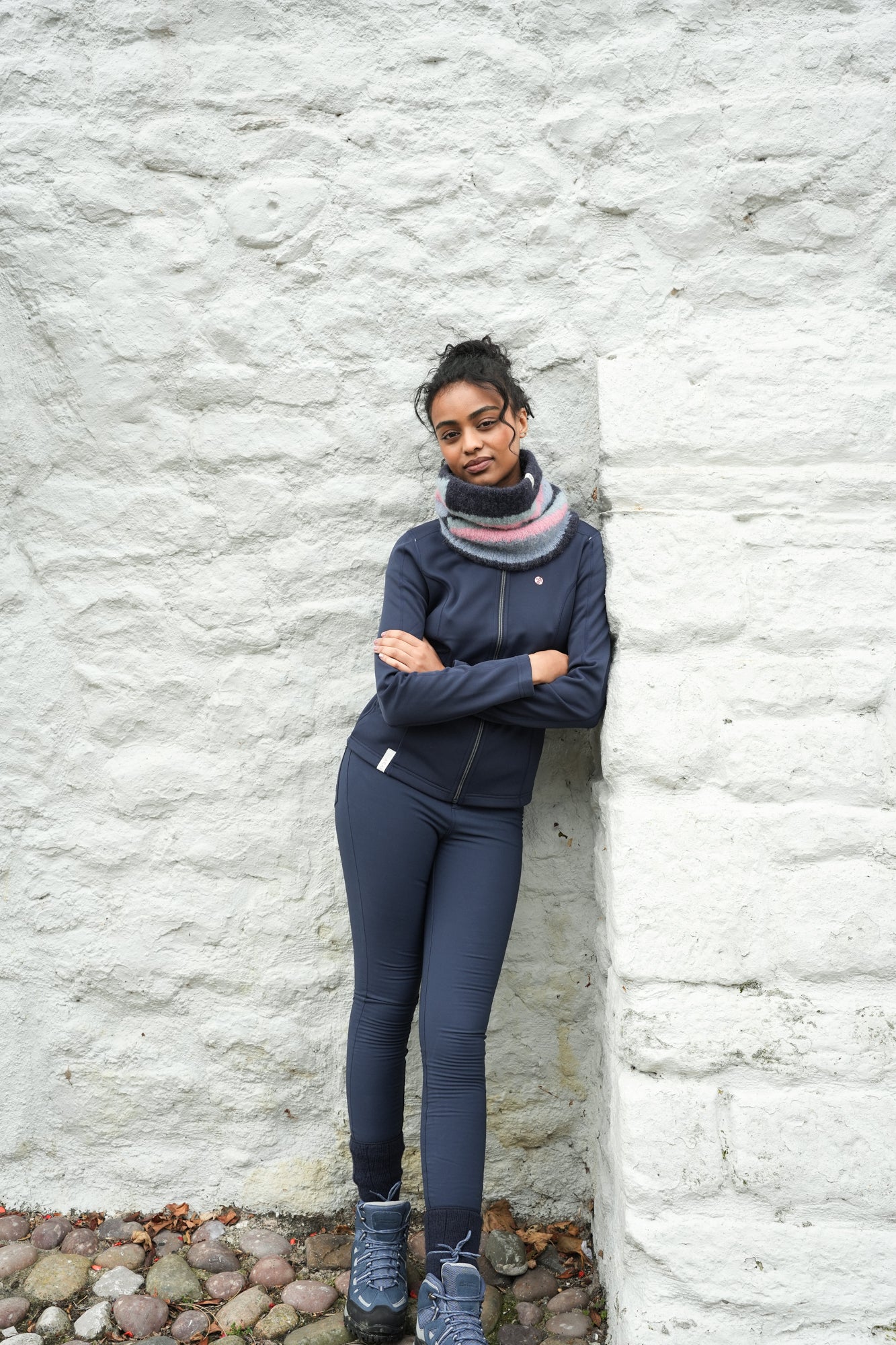 Dawn Mist Snood | Soft Alpaca Wool Snood for Warmth & Comfort
