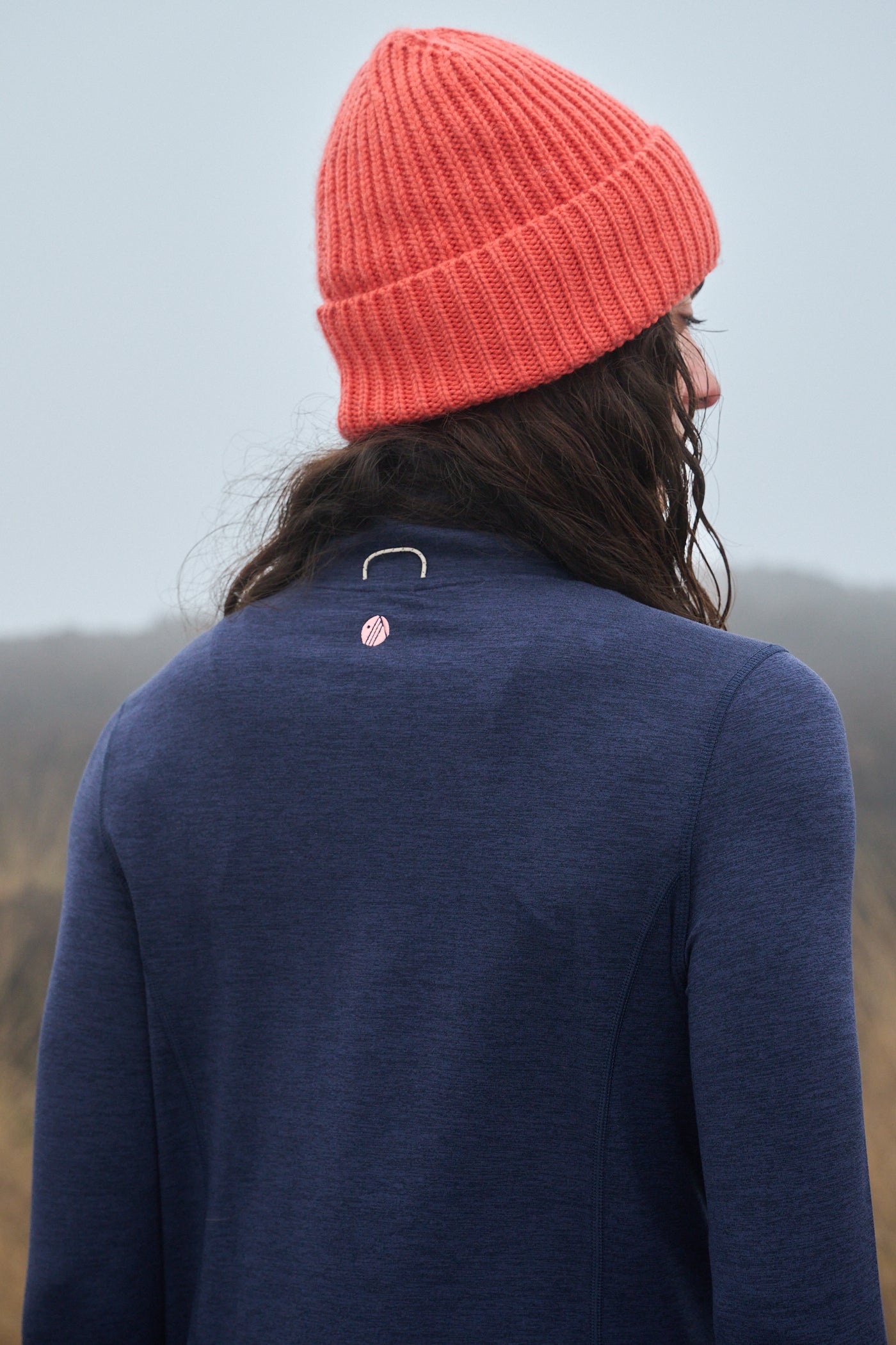 Freeform Quarter Zip Deep Navy | Lightweight Layering Top