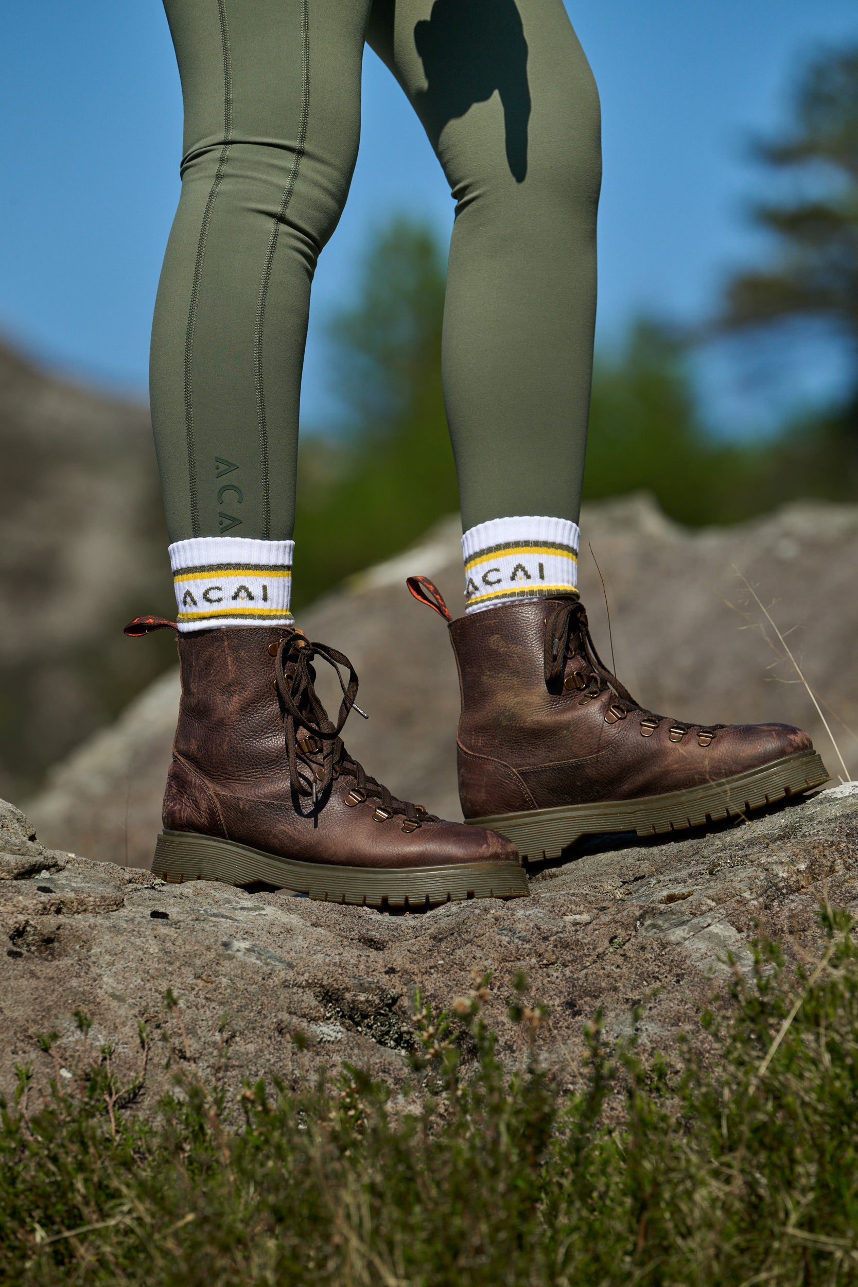 Encompass Leggings - Full Length - Deep Sage