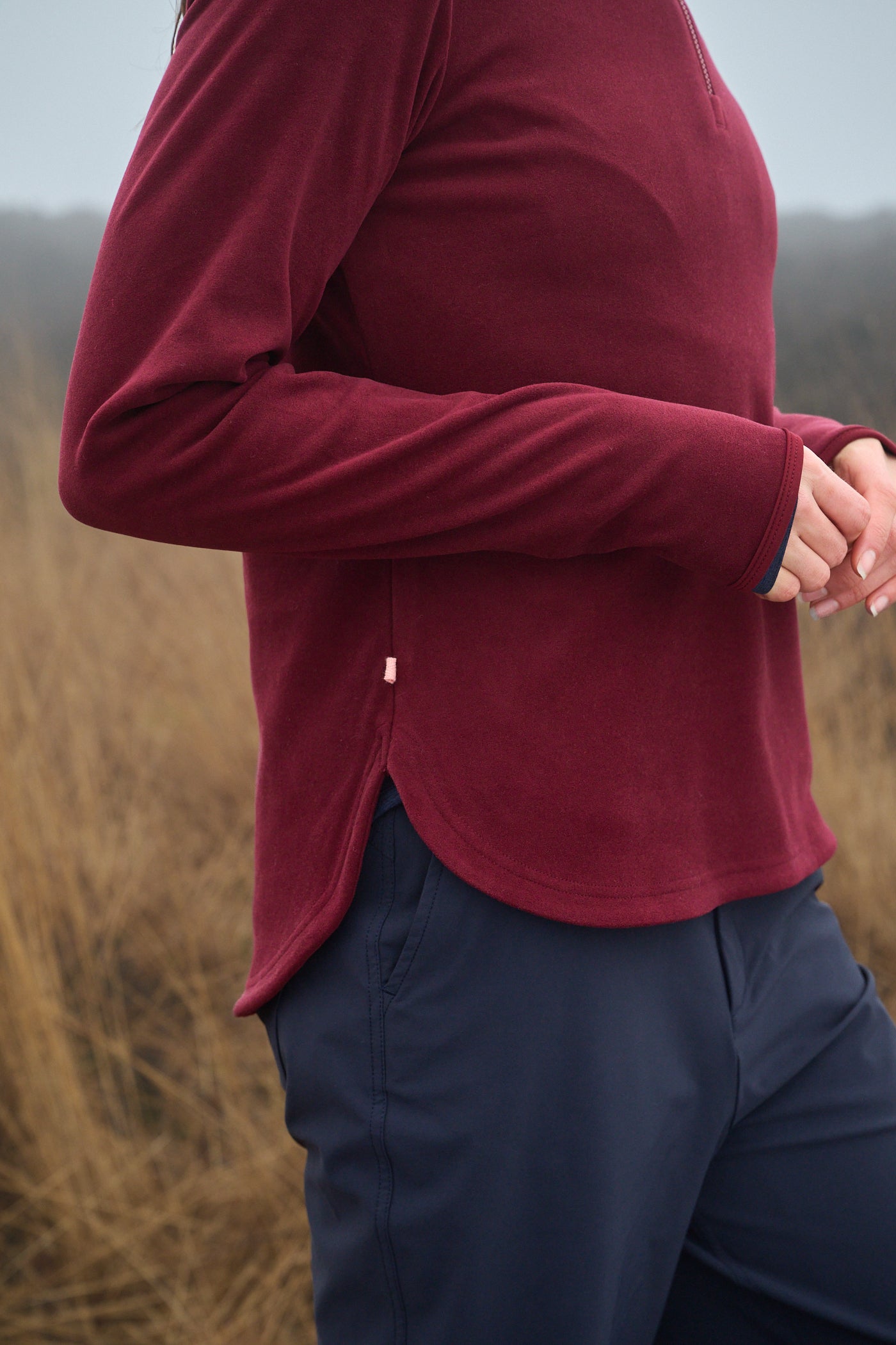 Endurasoft Quarter Zip - Cabernet