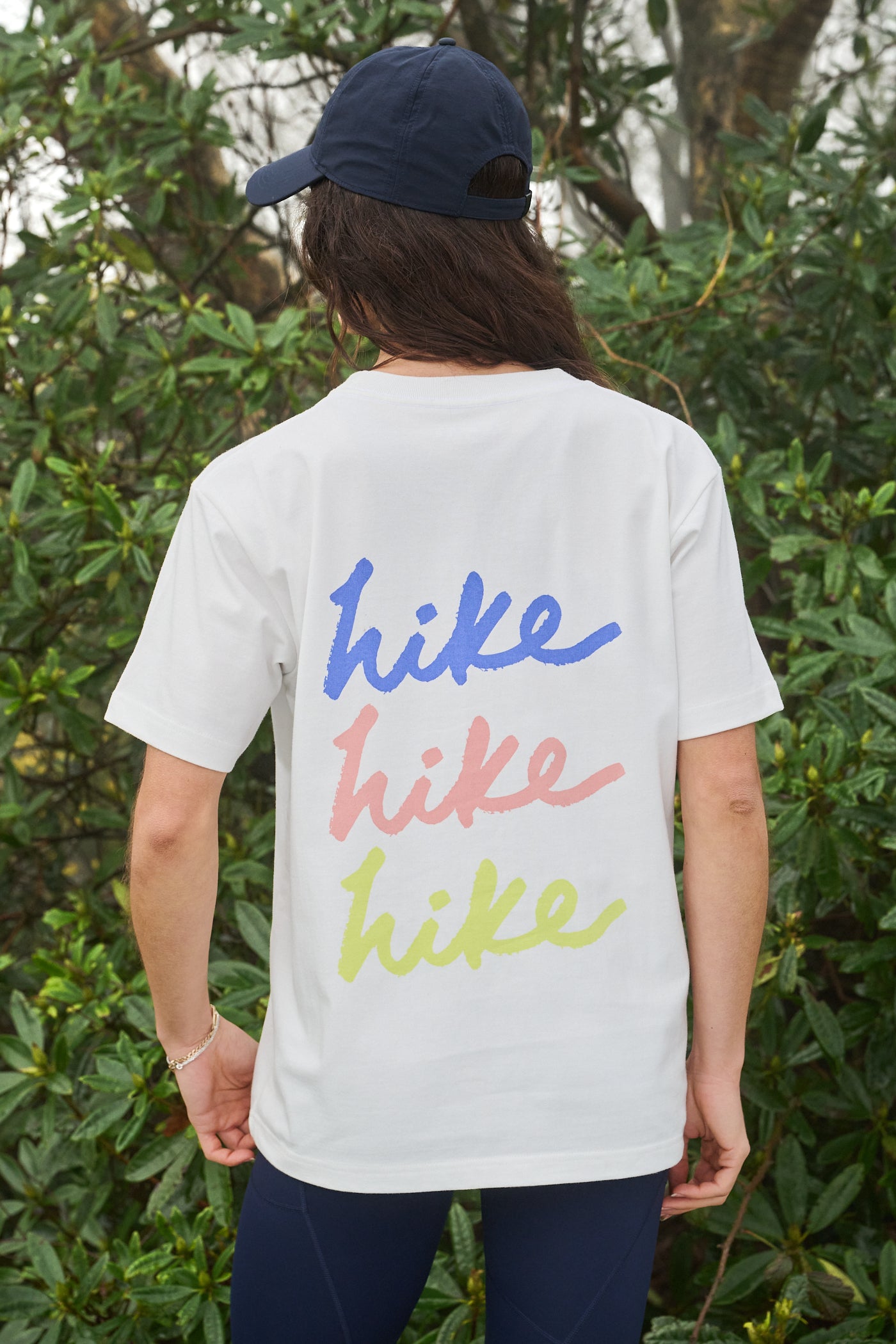 Hike Hike Hike Graphic Tee - Off White