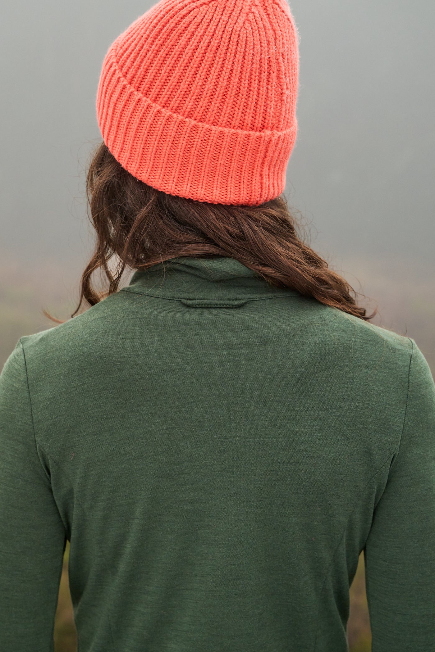 Thermobase Quarter Zip - Woodland Green