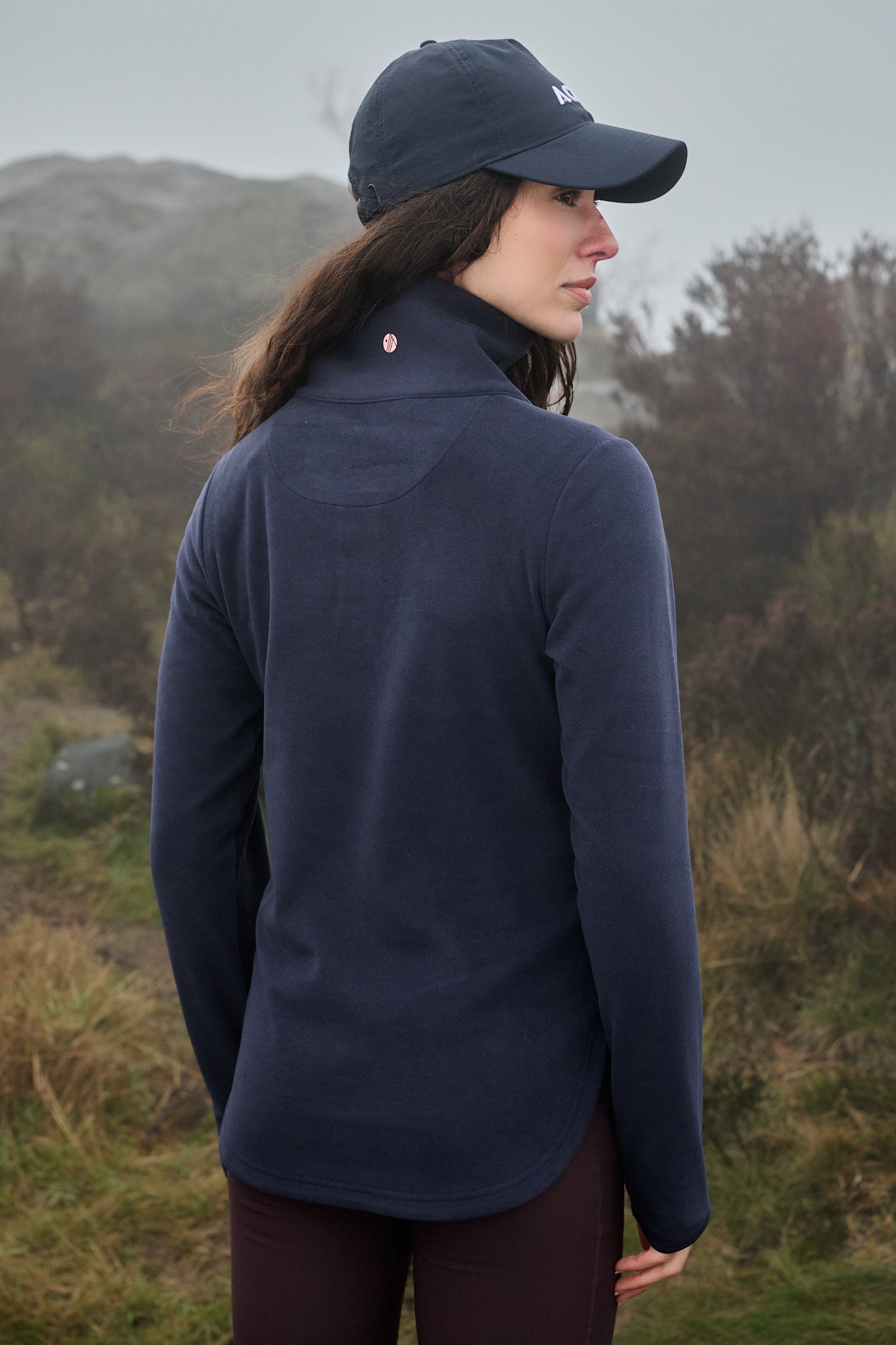 ACAI Endurasoft Quarter Zip | Deep Navy, Soft & Water-Resistant
