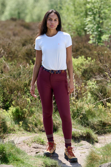 MAX Stretch Skinny Outdoor Trousers - Roasted Fig Trousers  