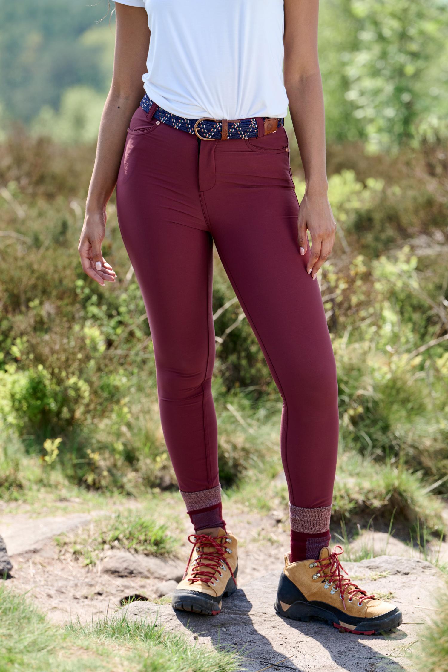 MAX Stretch Skinny Outdoor Trousers - Roasted Fig Trousers  