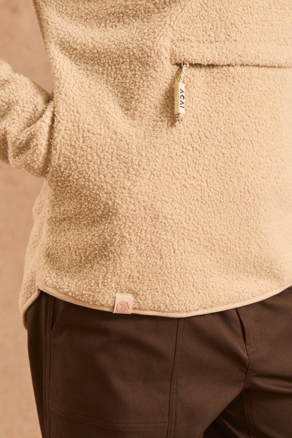 Windproof Gale Fleece - Oatmeal