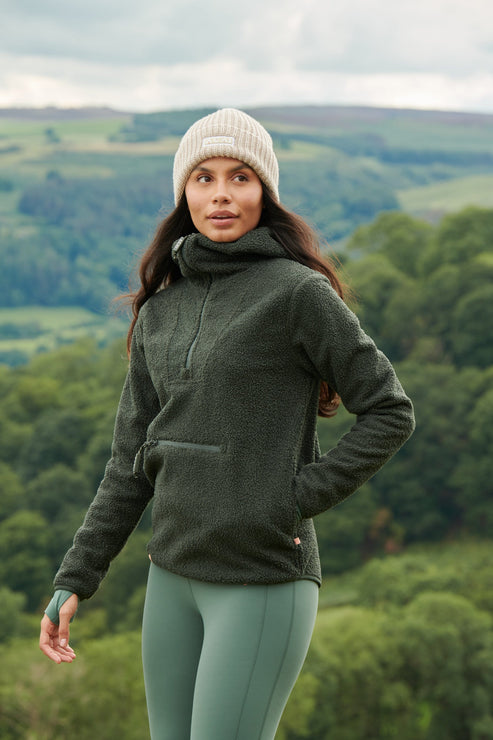 Windproof Gale Fleece - Deep Khaki