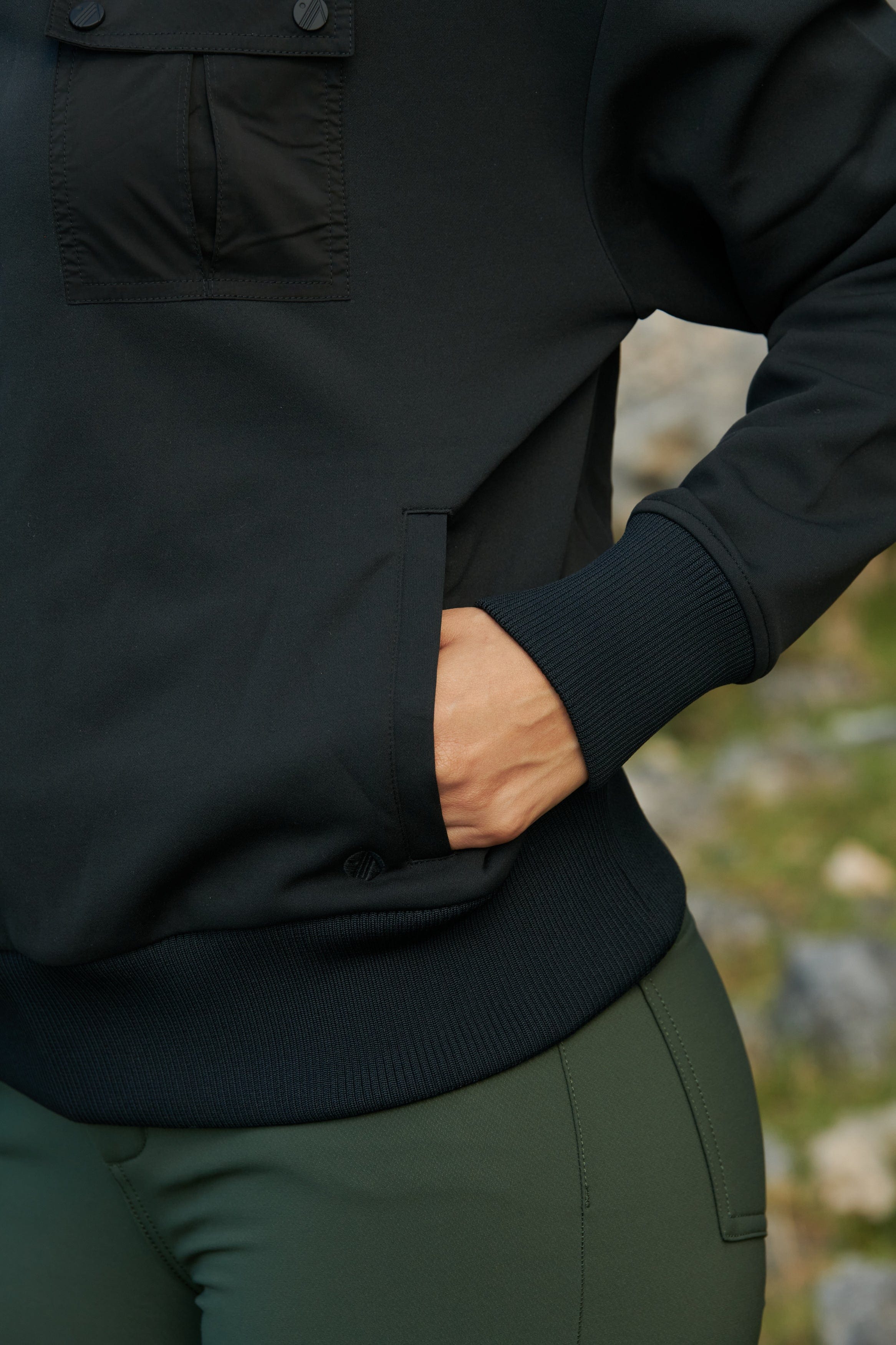 Go Explore Hoodie  - Black Sweatshirt  