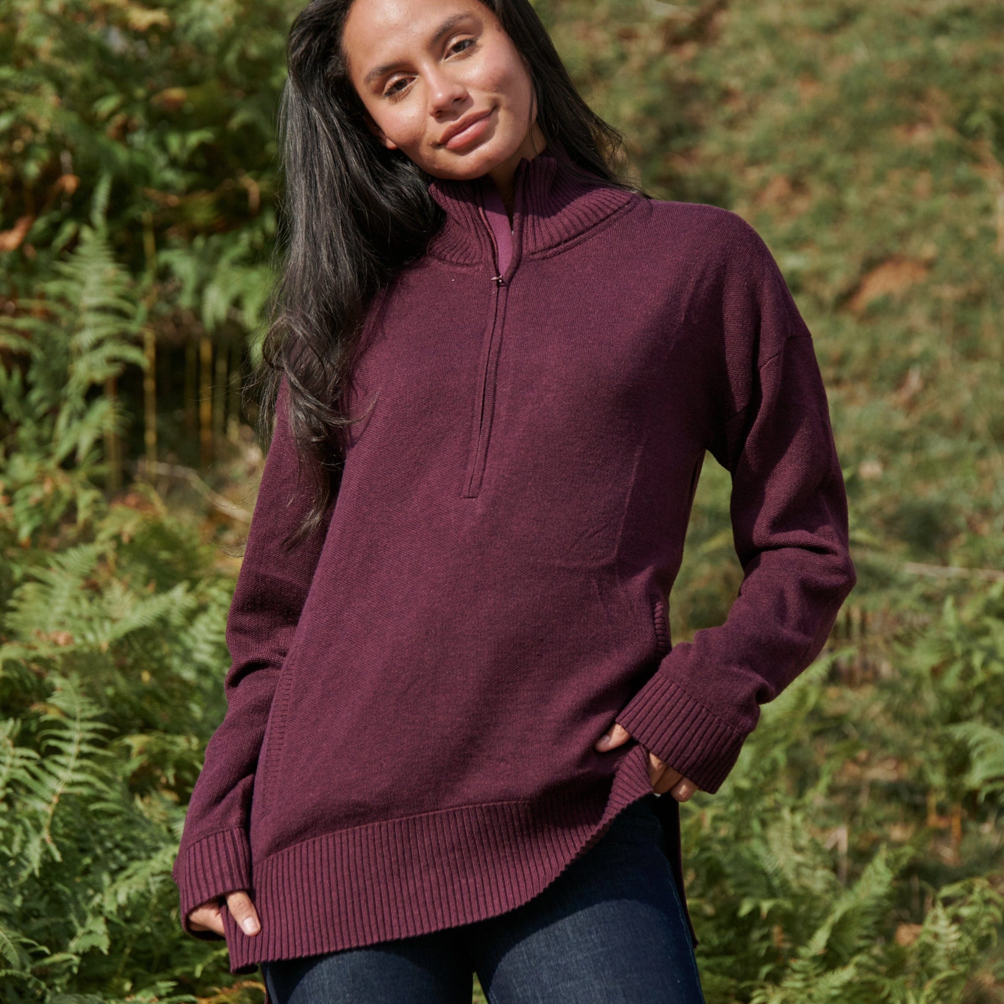 Windchaser Sweater - Mulberry